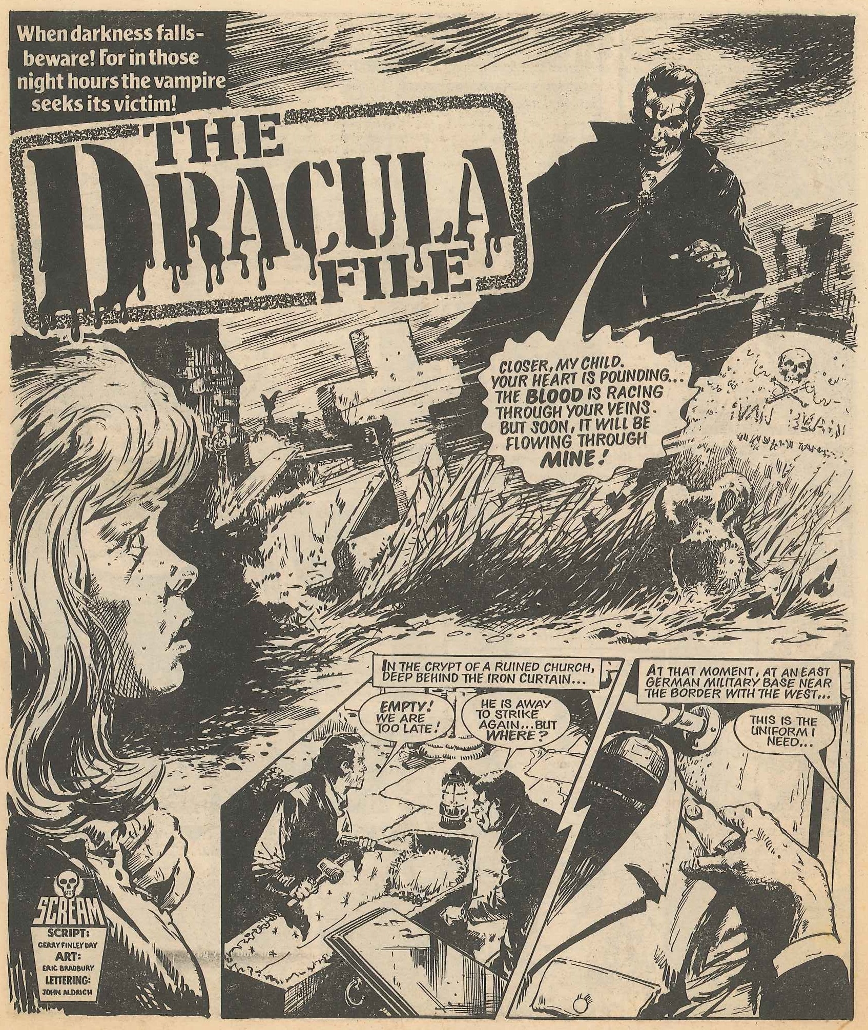 The Dracula File: Gerry Finley-Day (writer), Eric Bradbury (artist)