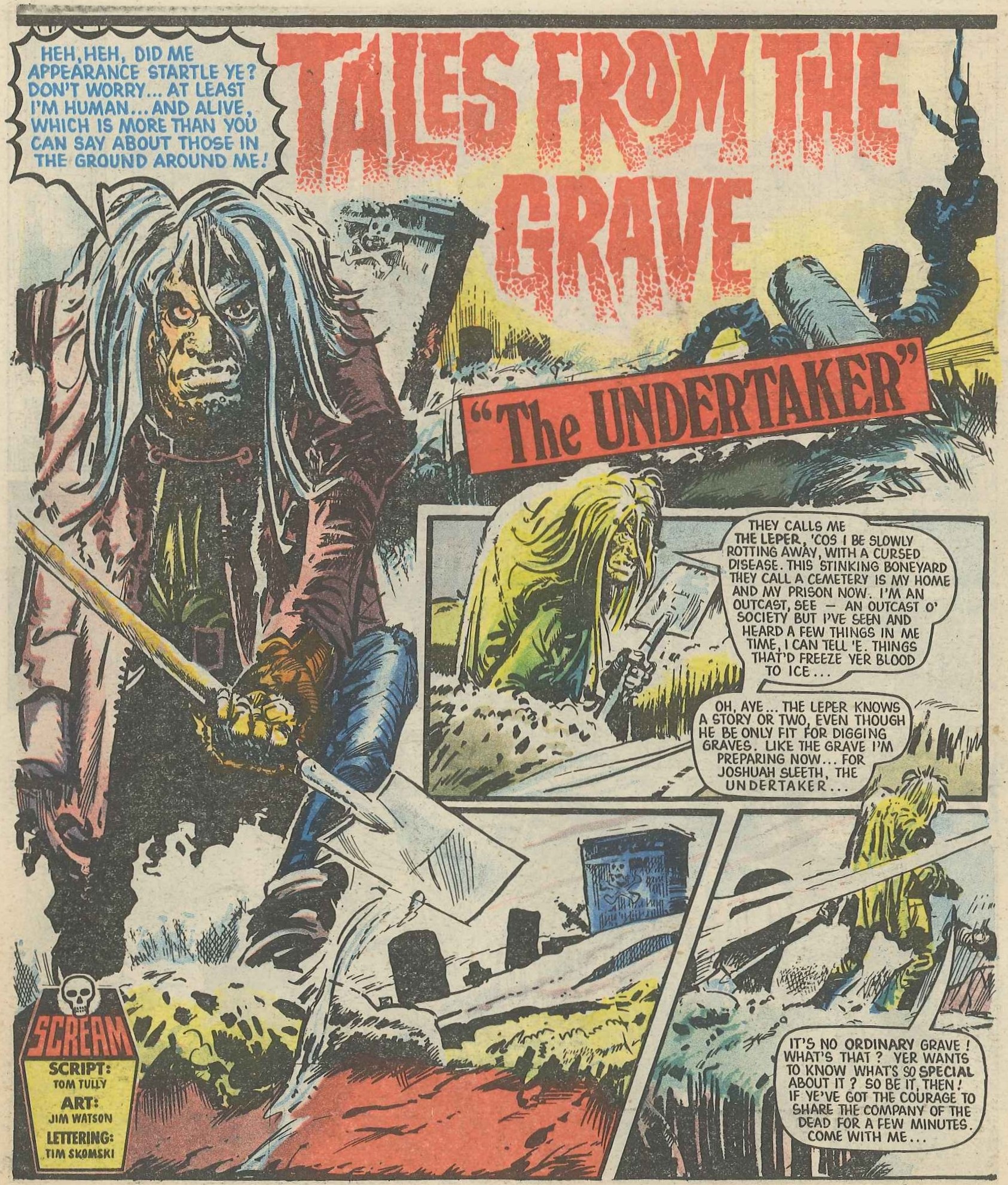 Tales from the Grave: The Undertaker: Tom Tully (writer), Jim Watson (artist)
