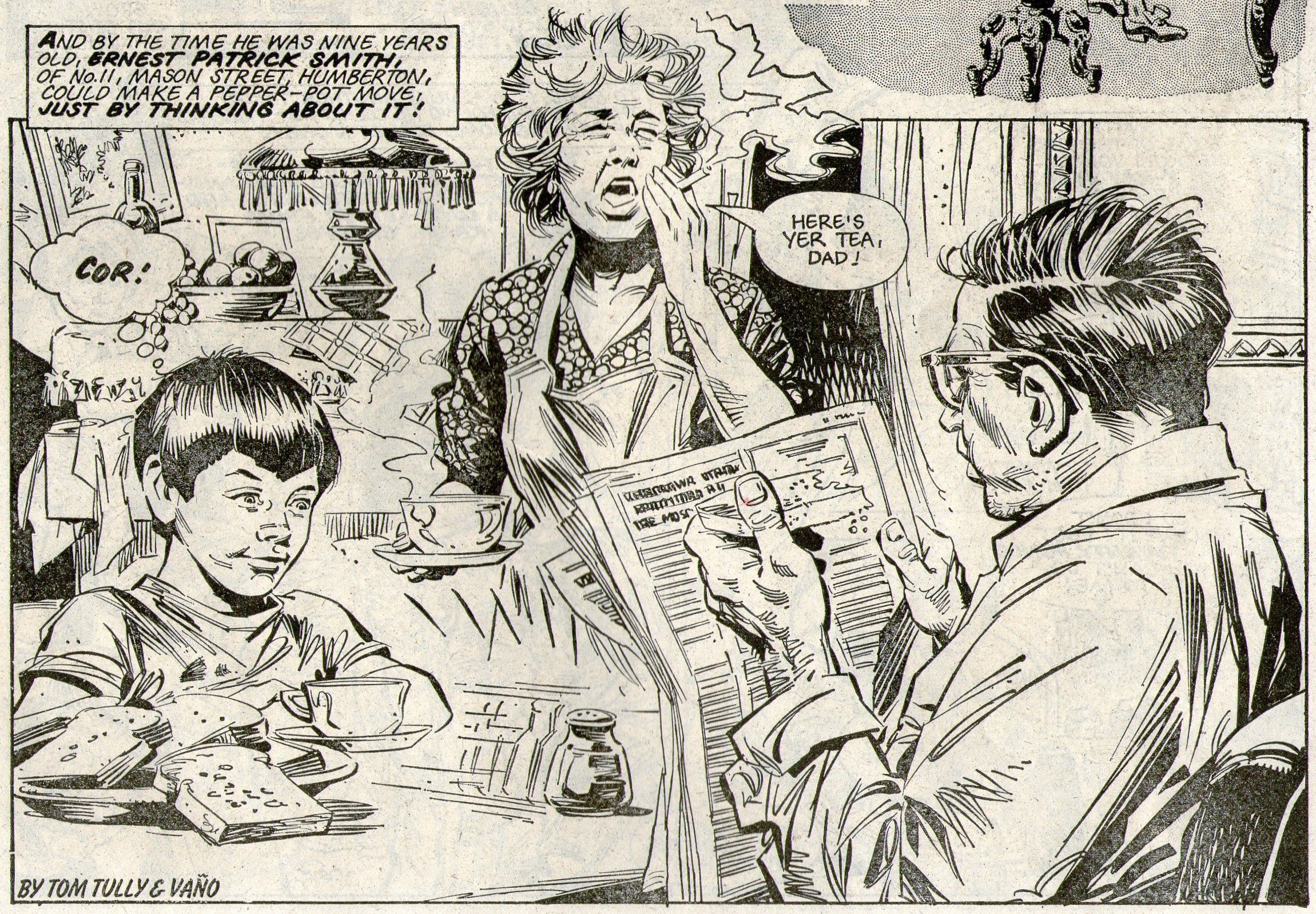 The Mind of Wolfie Smith: Tom Tully (writer), Vicente Va ñ o (artist)