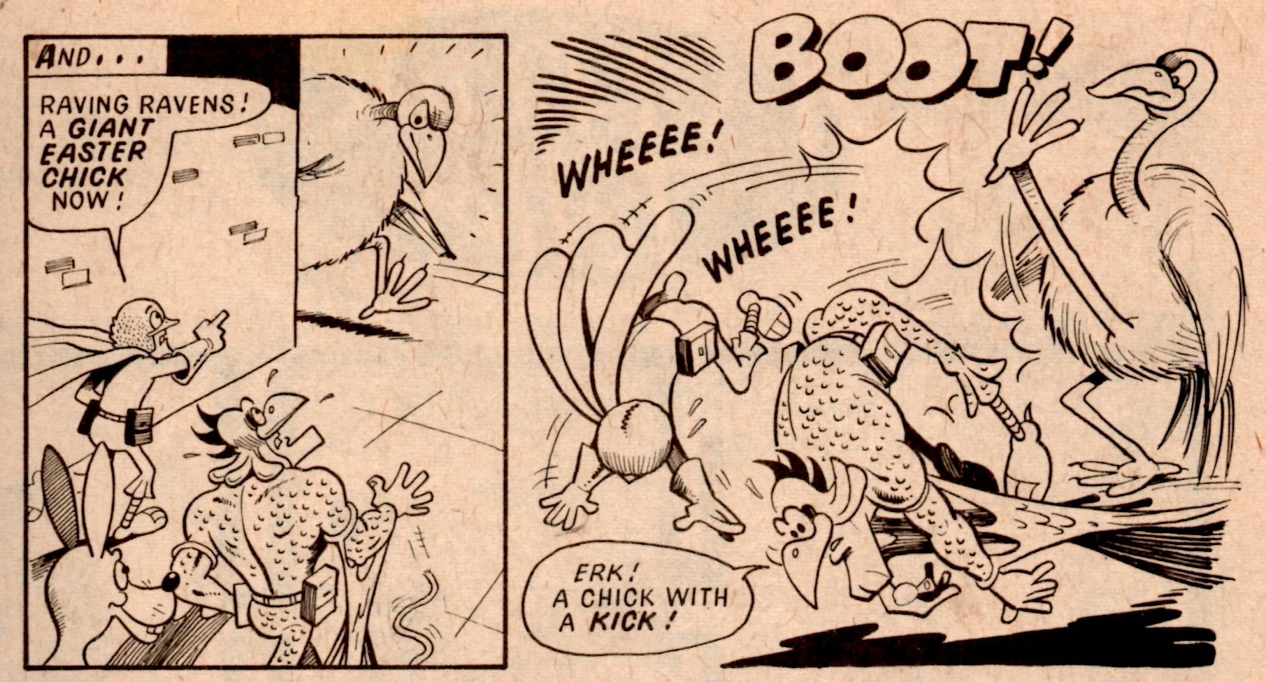 Birdman and Chicken: Trevor Metcalfe (artist)