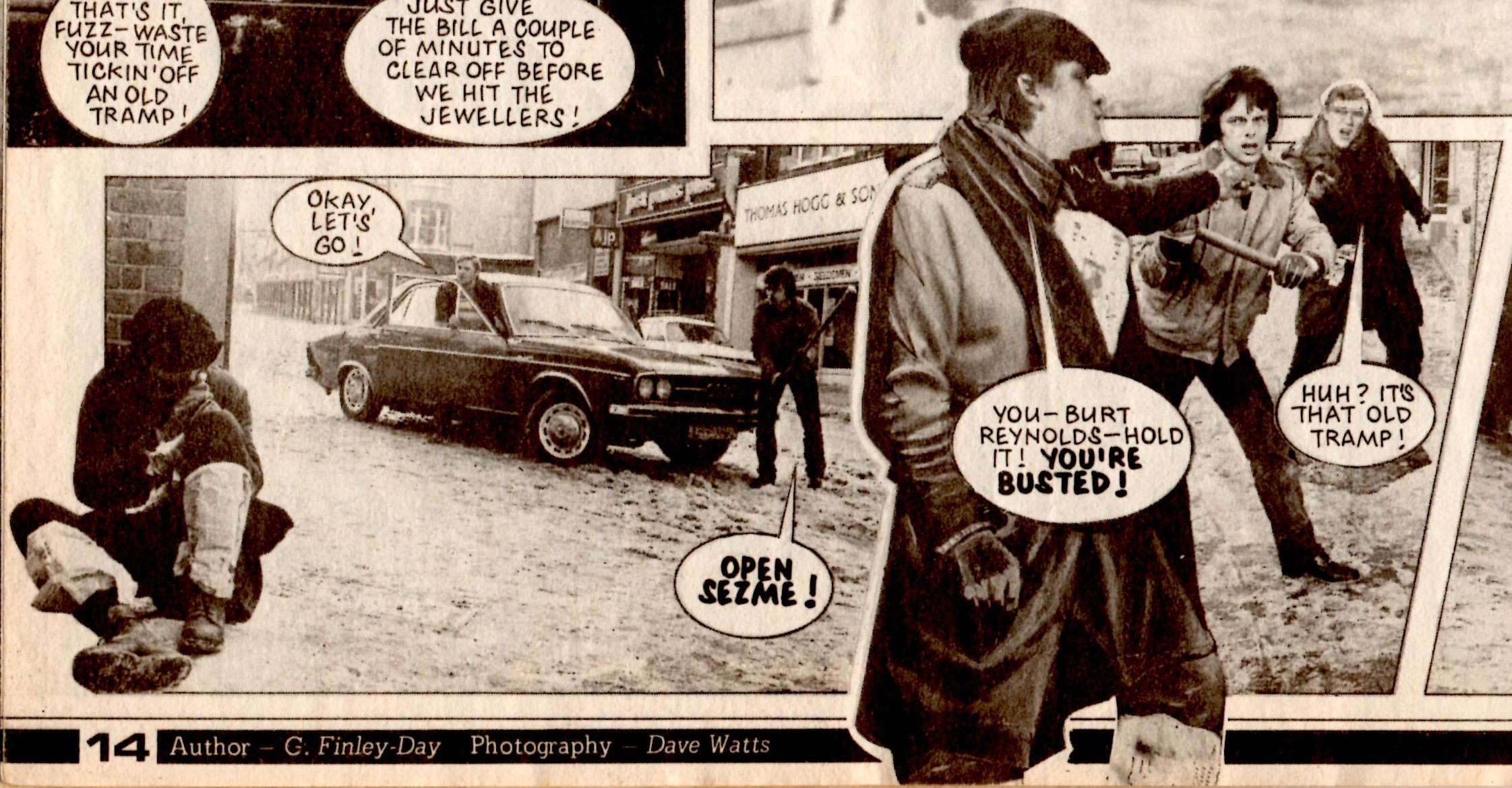 Sgt. Streetwise: Gerry Filnely-Day (writer), Dave Watts (artist)