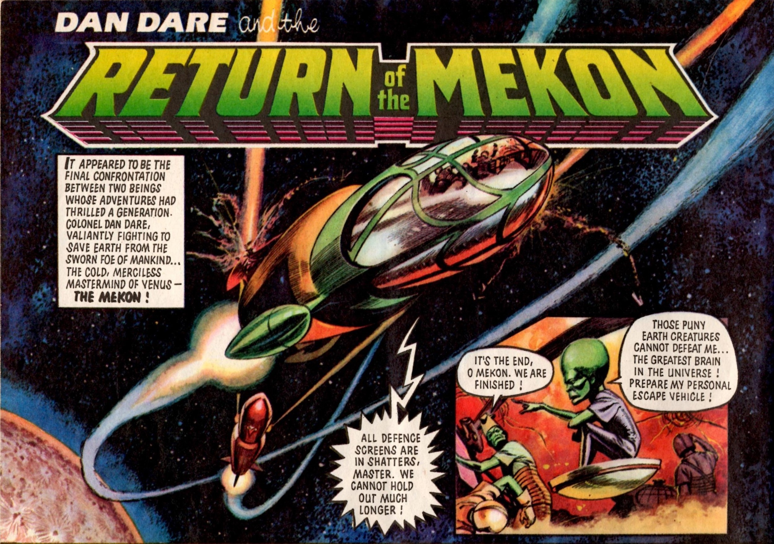 Dan Dare: Barrie Tomlinson (writer), Gerry Embleton (artist)
