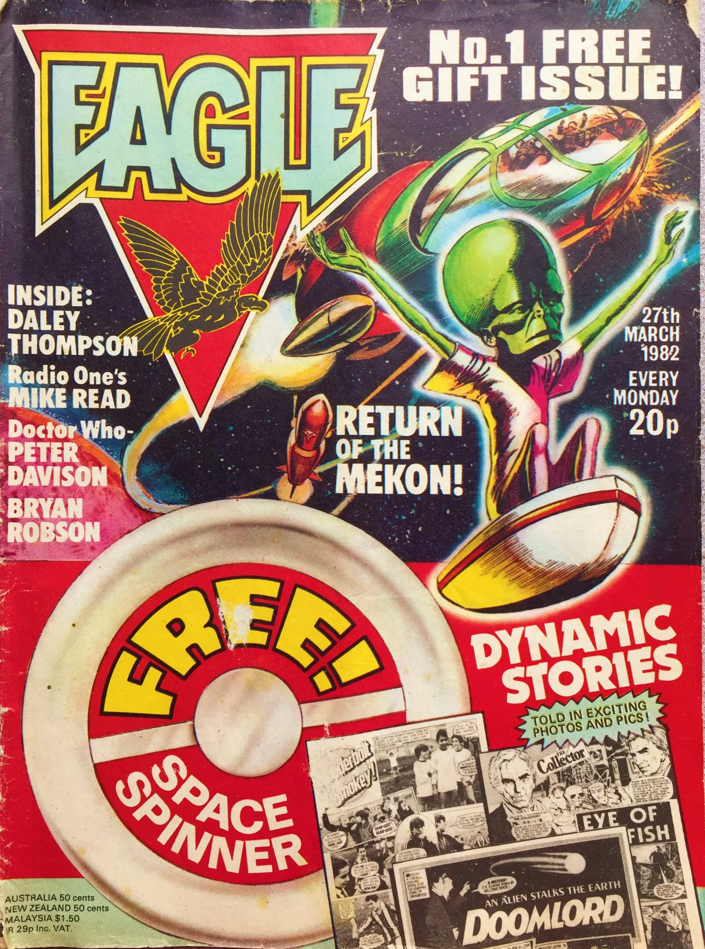 On this day, 27 March 1982: Eagle