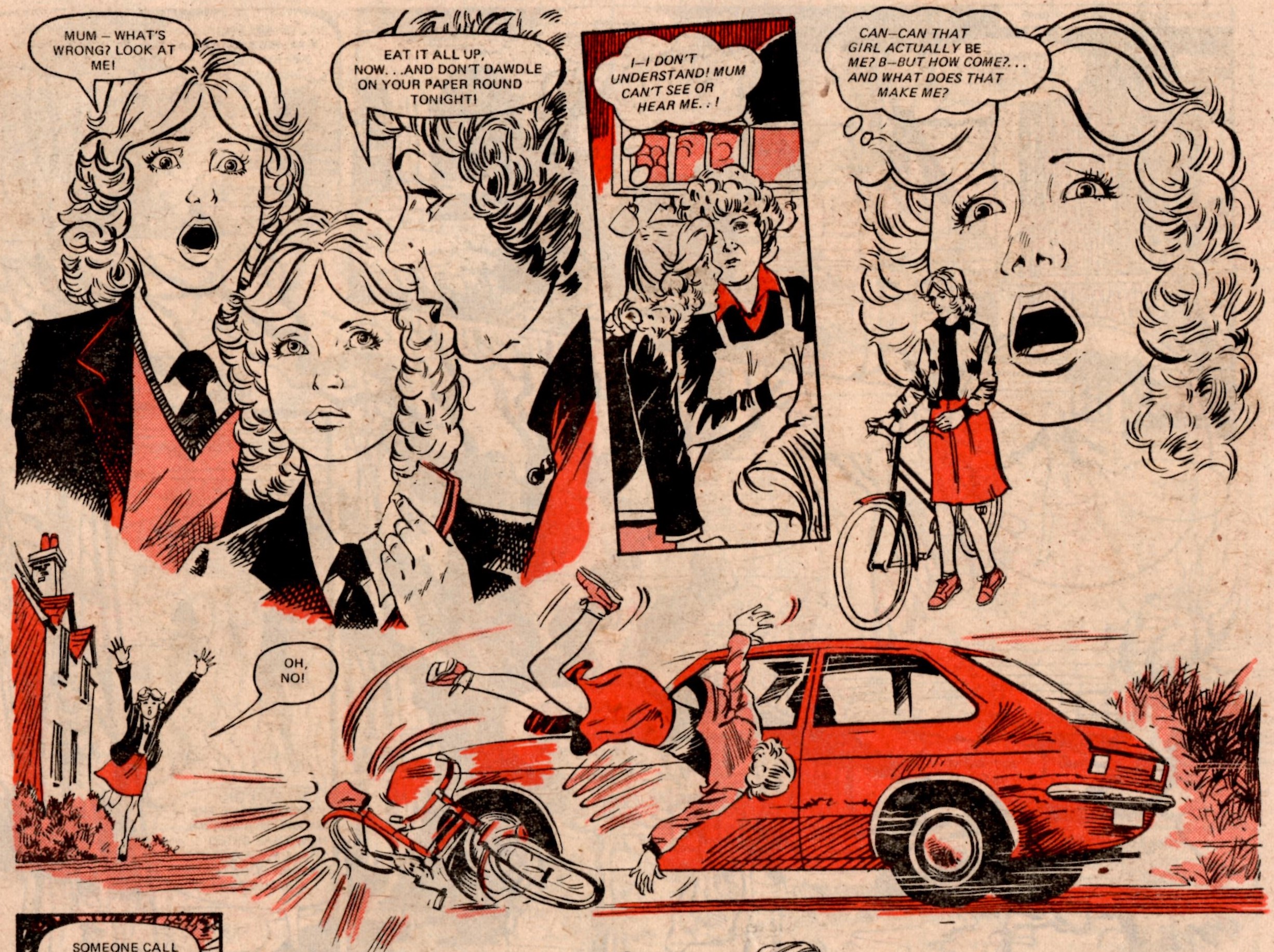Strange Story from the Mists: Pools of Death: Peter Wilkes (artist)
