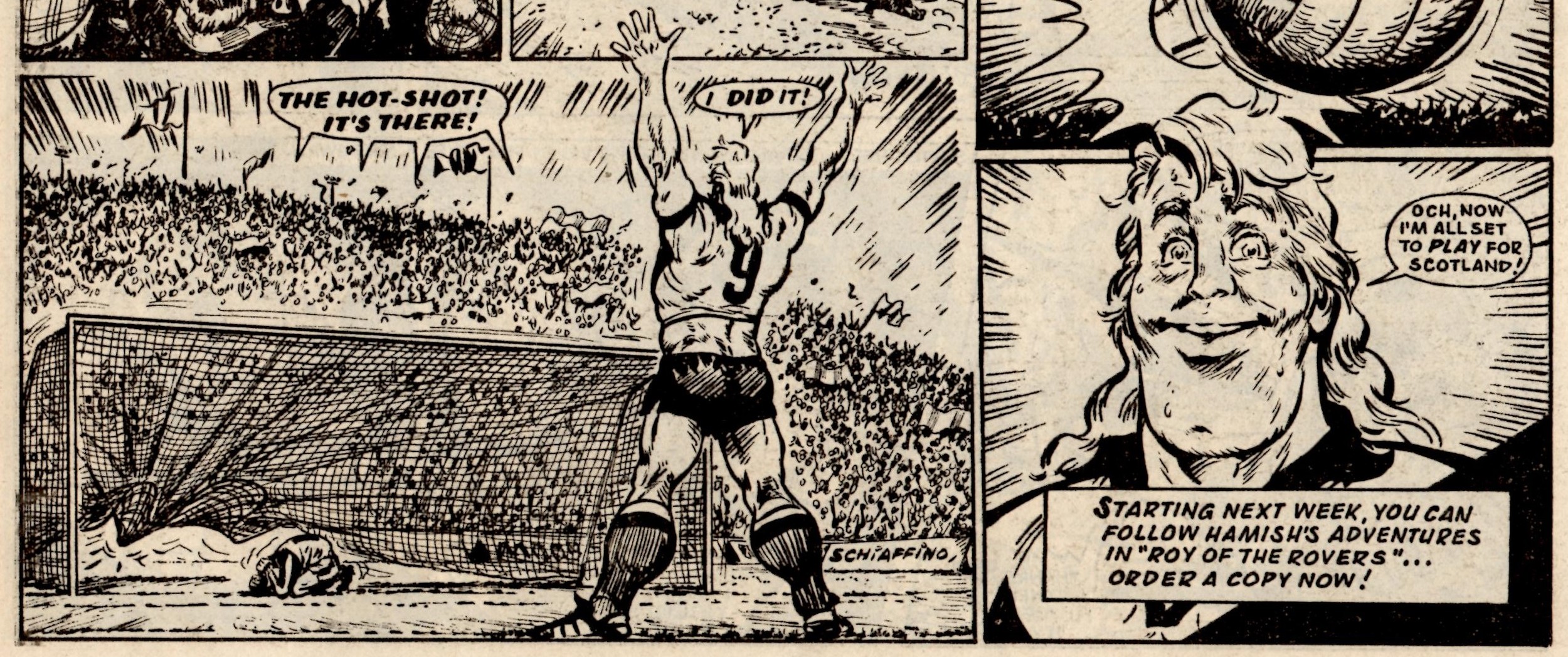 Hot-shot Hamish: Fred Baker (writer), Julio Schiaffino (artist)