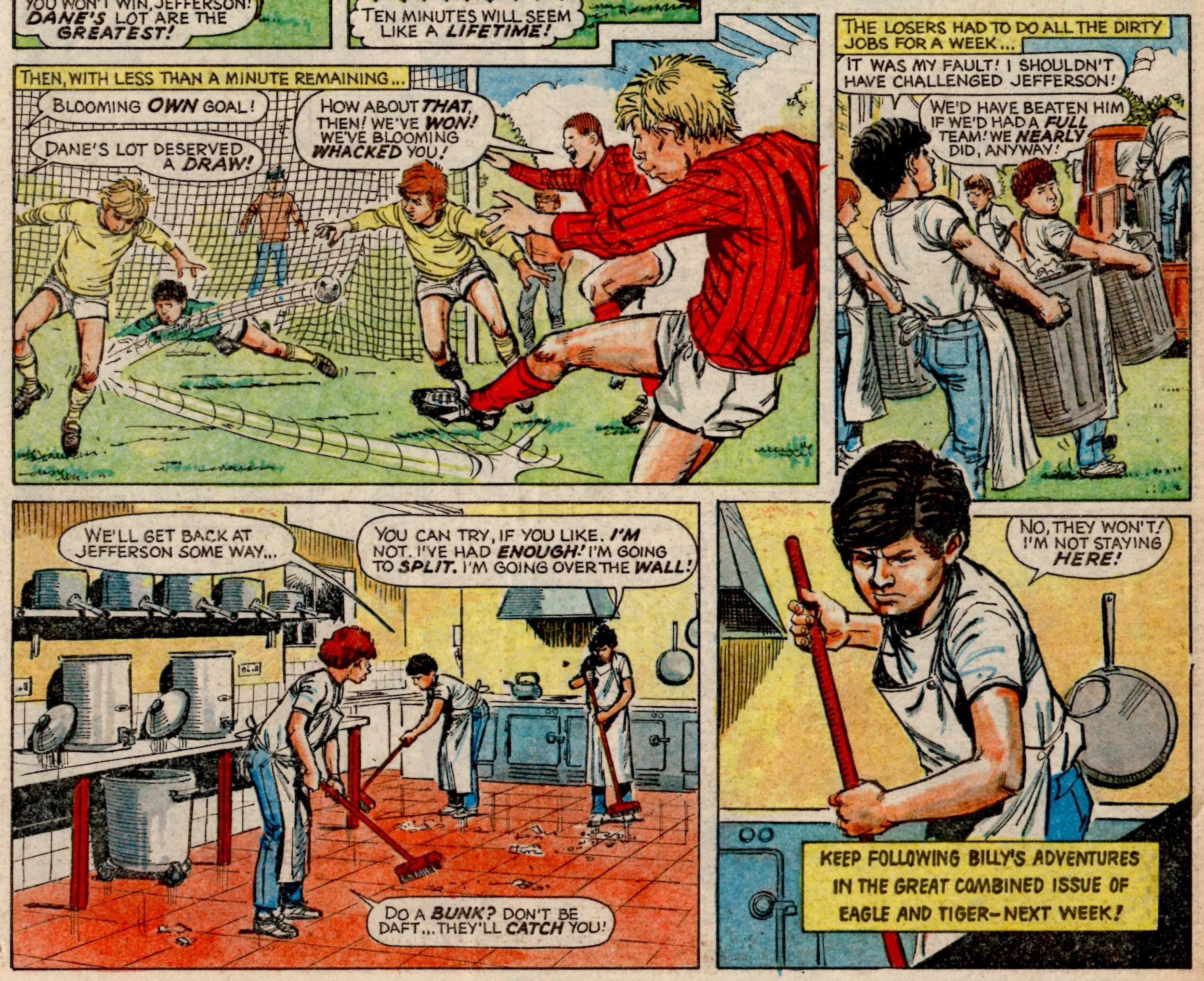 Billy’s Boots: Fred Baker (writer), John Gillatt (artist)