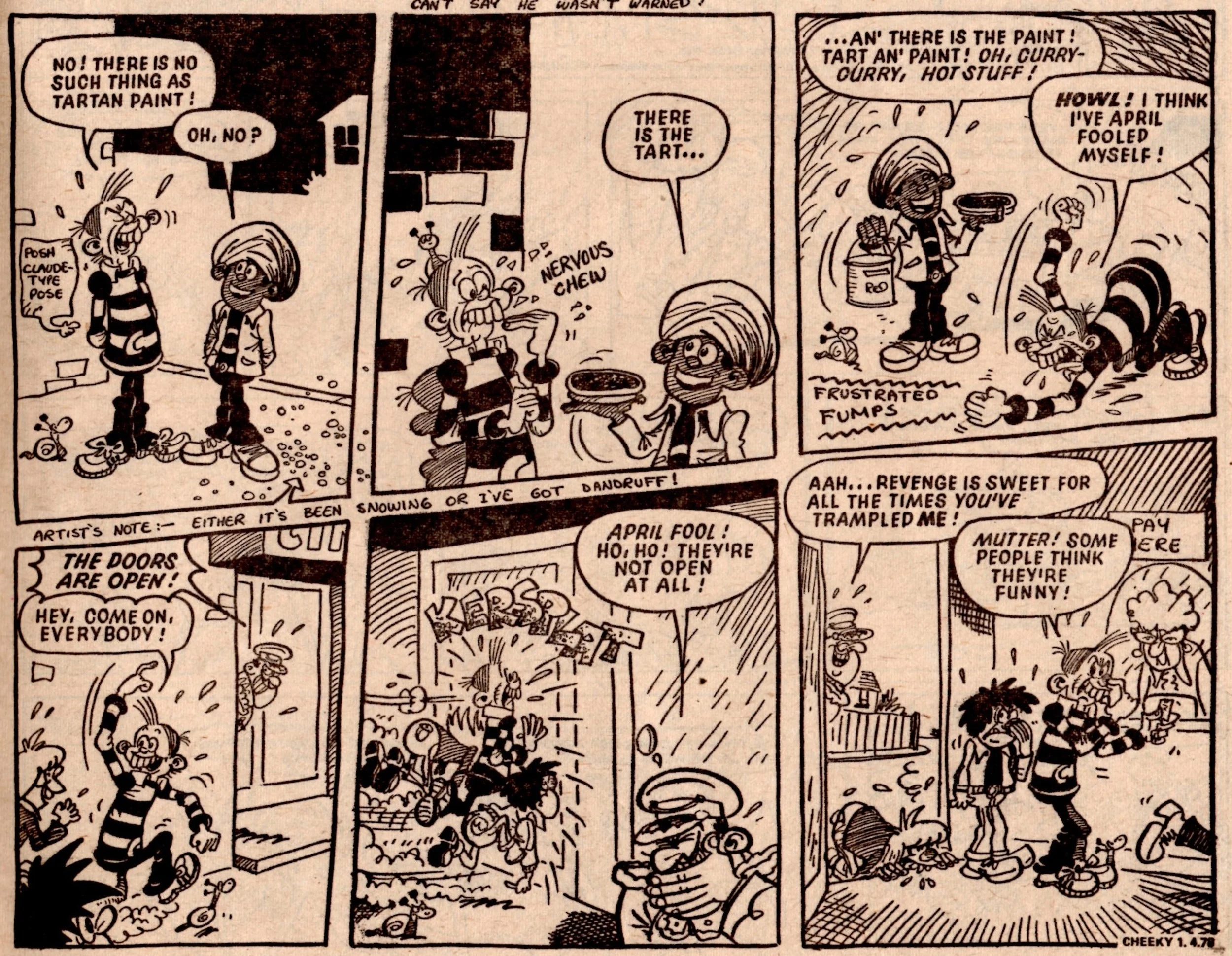 Cheeky’s Saturday: Frank McDiarmid (artist)