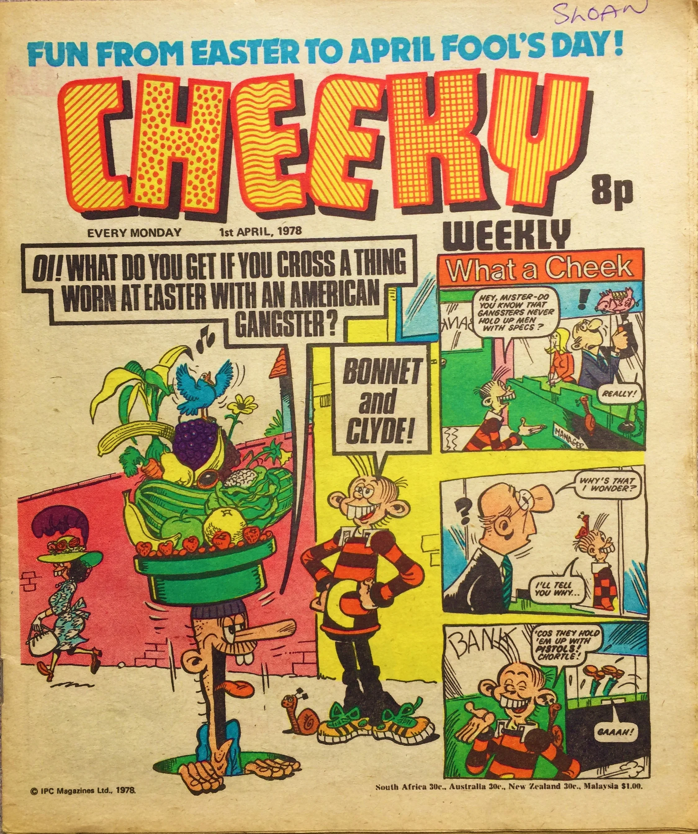 On this day, 1 April 1978: Cheeky