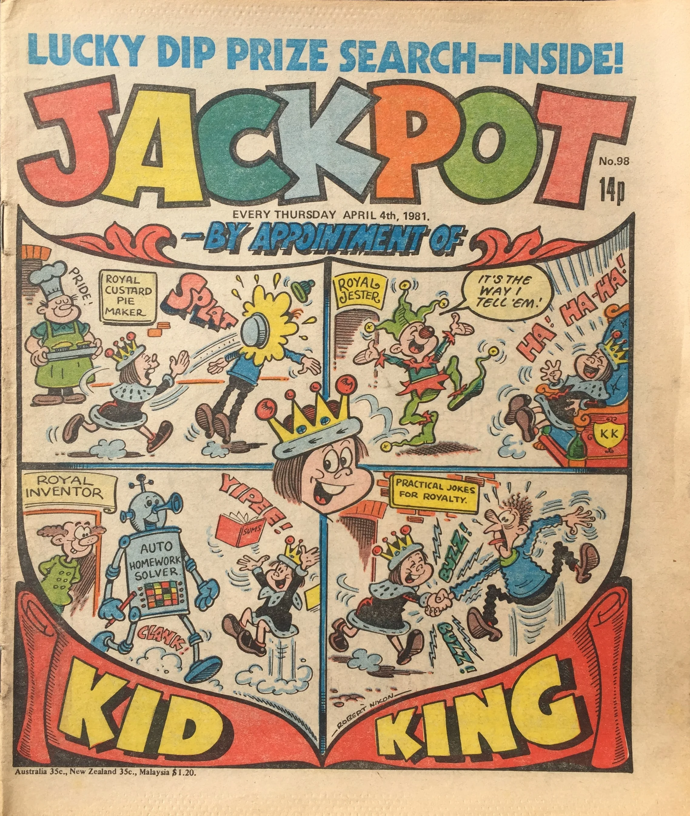 On this day, 4 April 1981: Jackpot