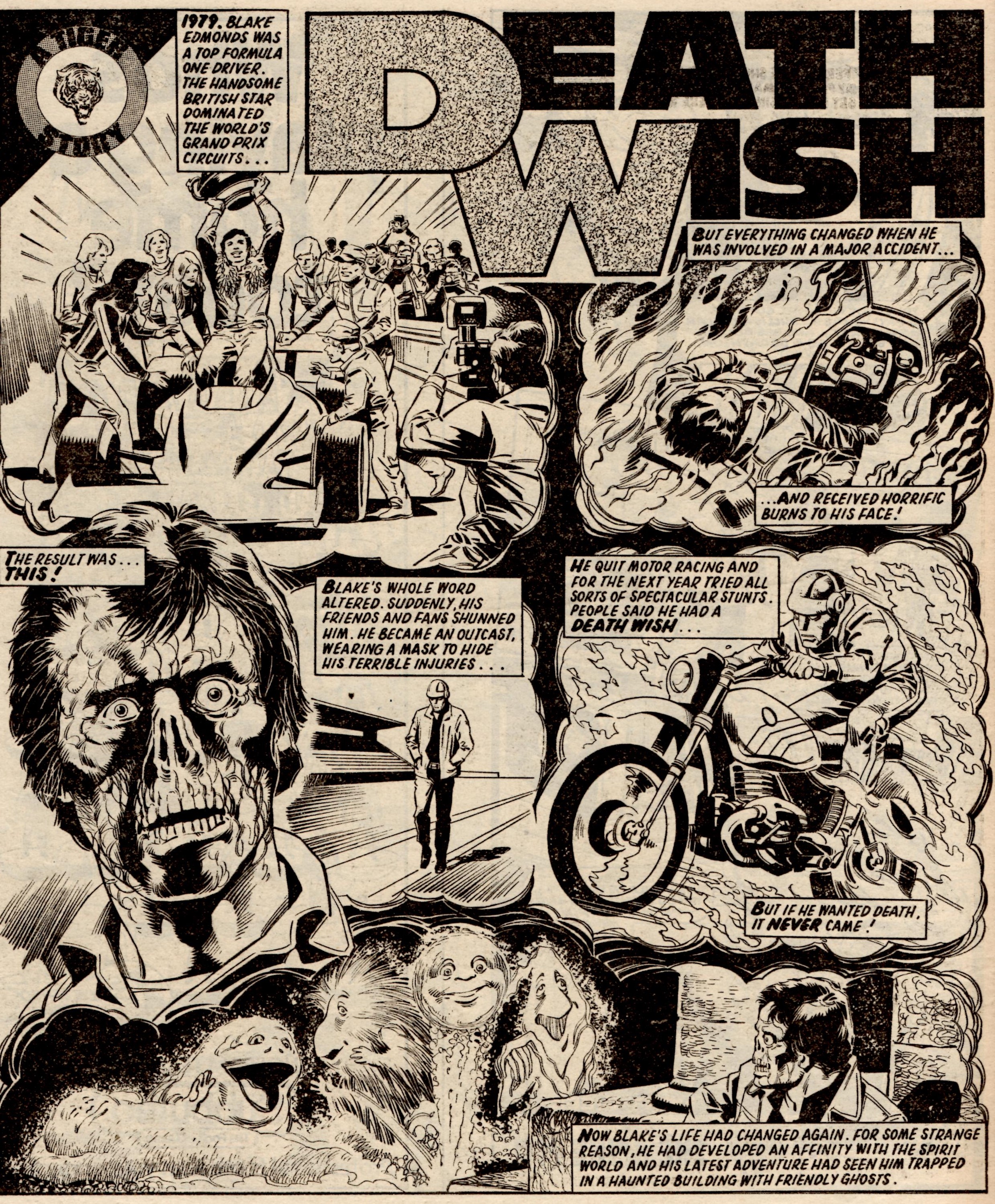 Death Wish: Barrie Tomlinson (writer), Eduardo Vanyo (artist)