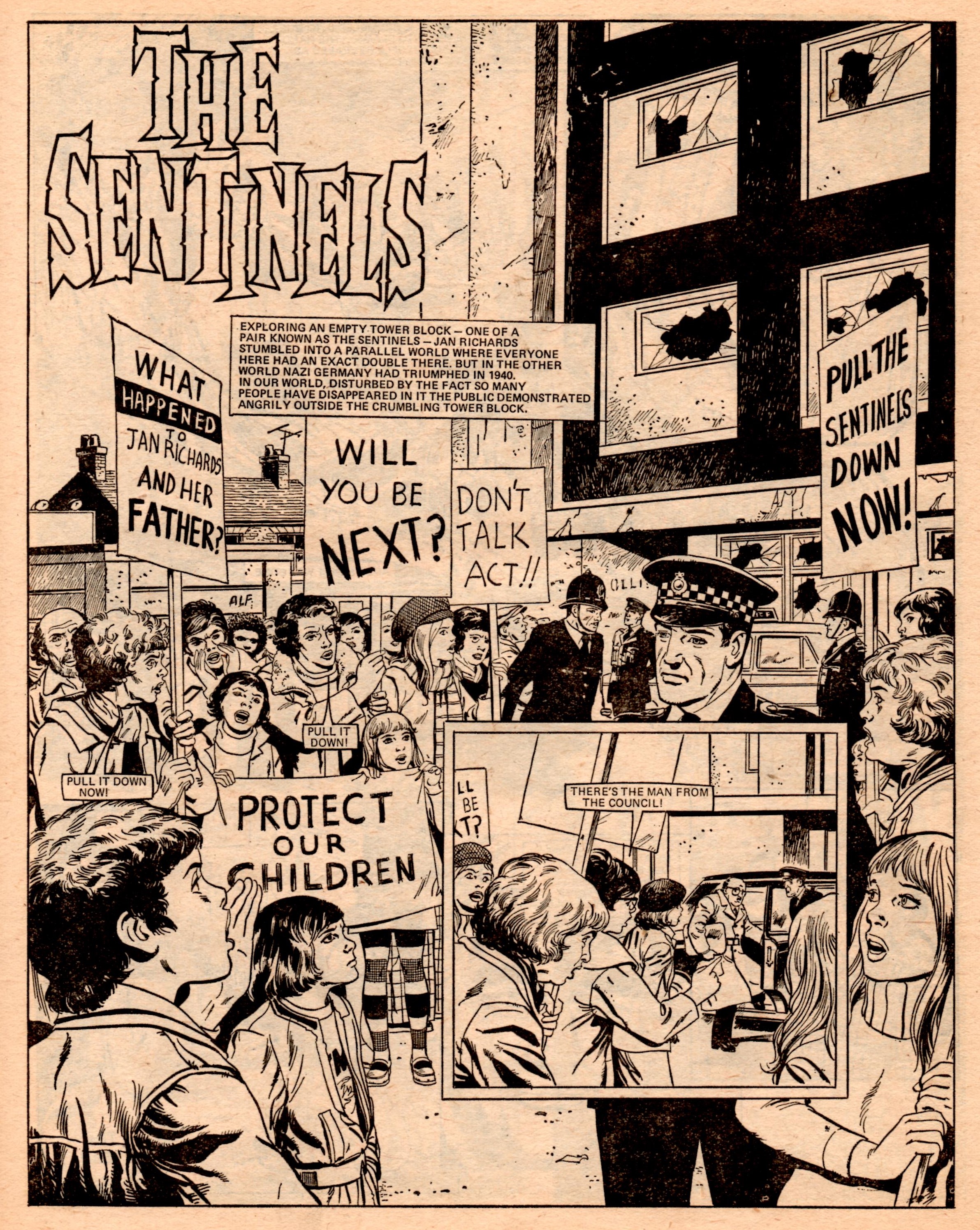 The Sentinels: Malcolm Shaw (writer), Mario Capaldi (artist)
