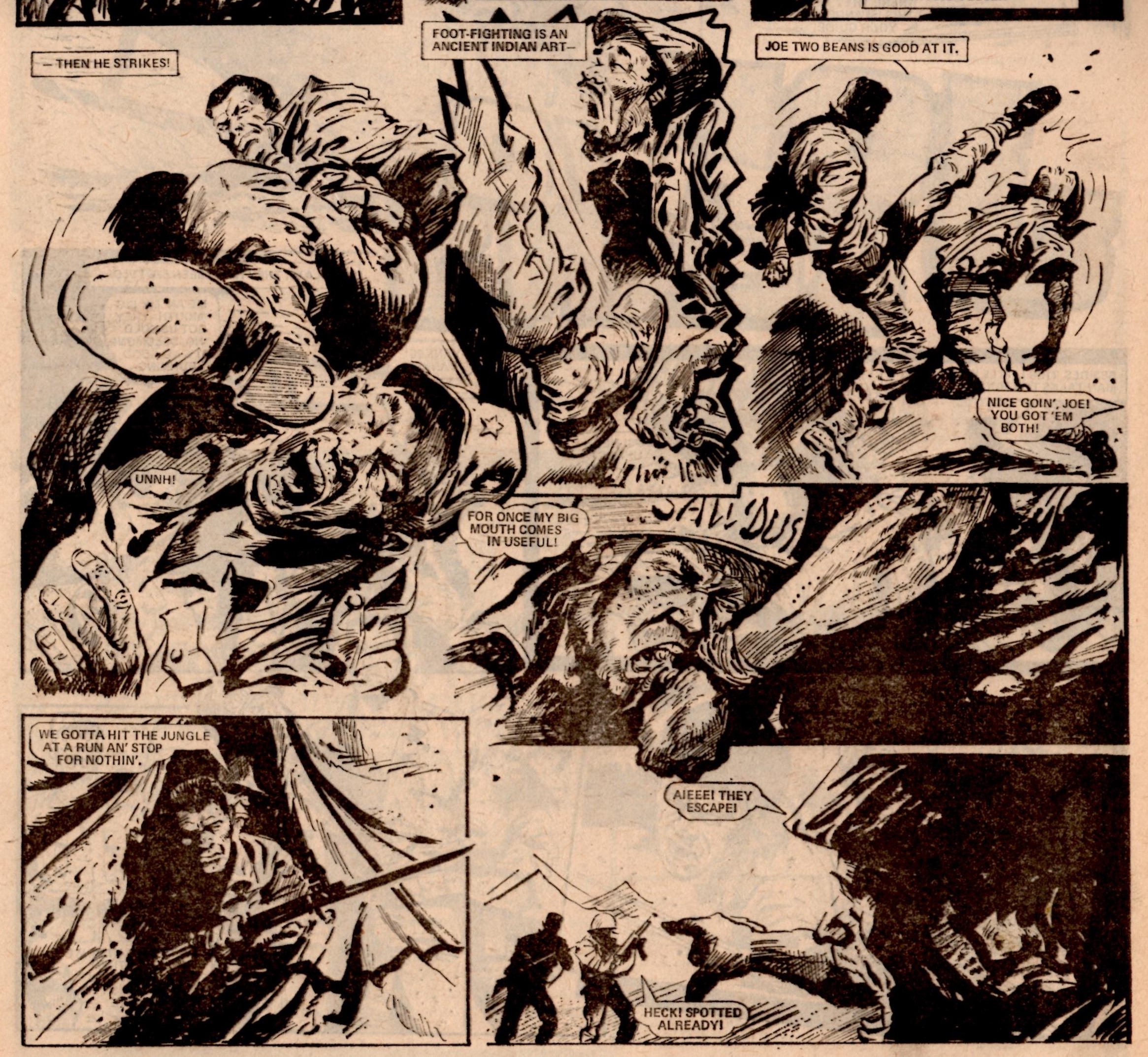 Joe Two Beans: John Wagner (writer), Eric Bradbury (artist)