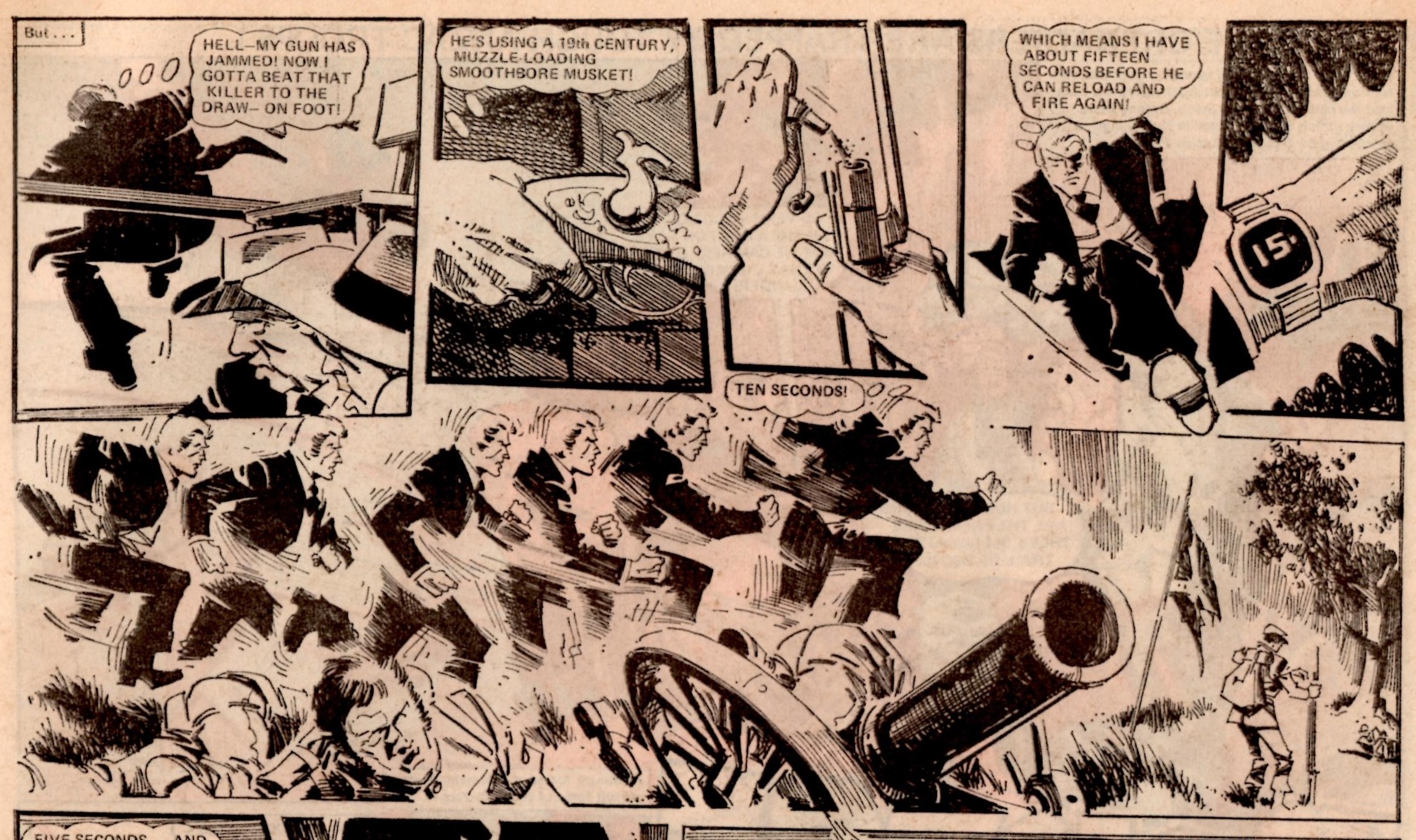 One-eyed Jack: John Wagner (writer), John Cooper (artist)