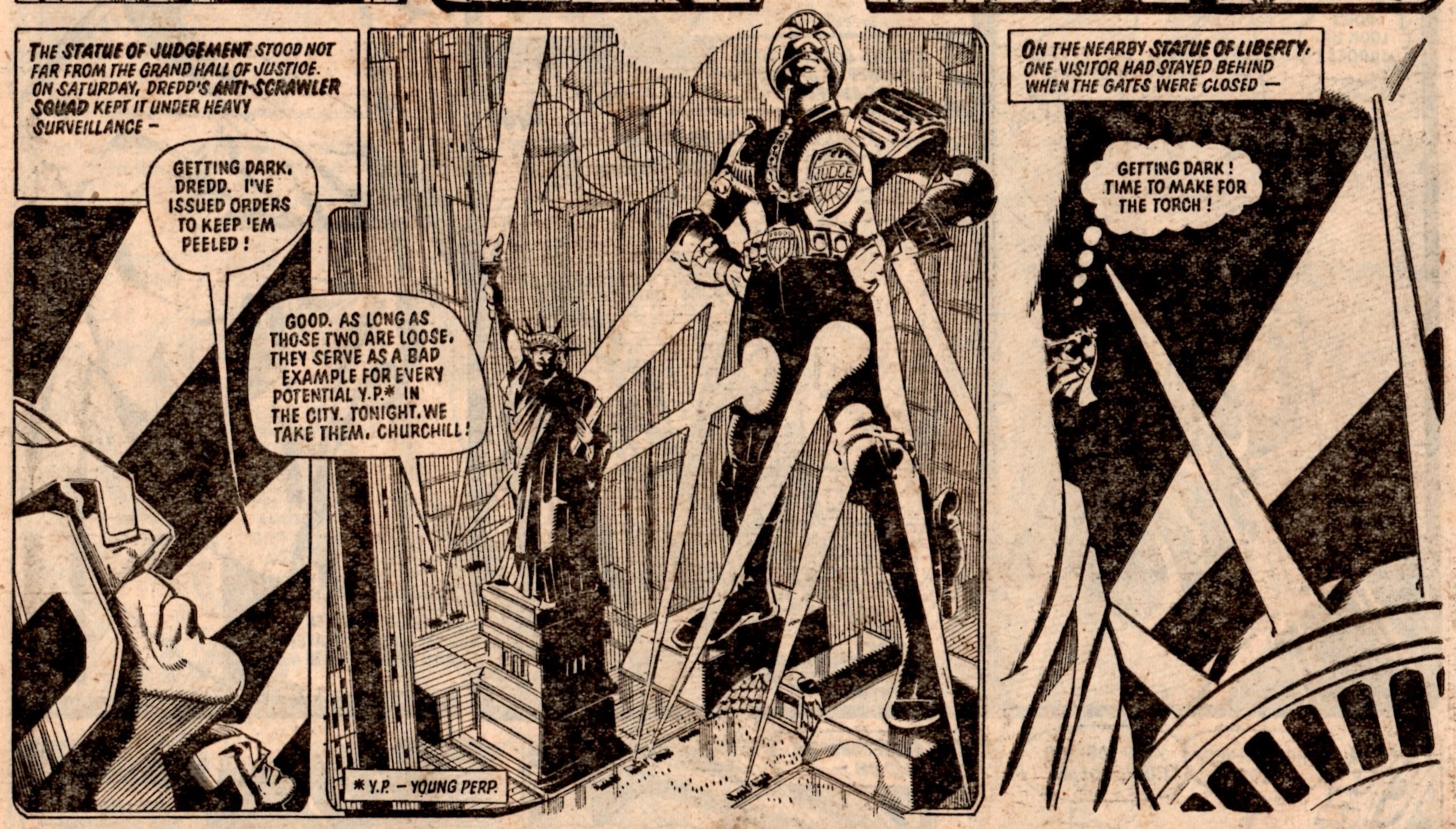 Judge Dredd: Unamerican Graffiti: John Wagner (writer), Ron Smith (artist)