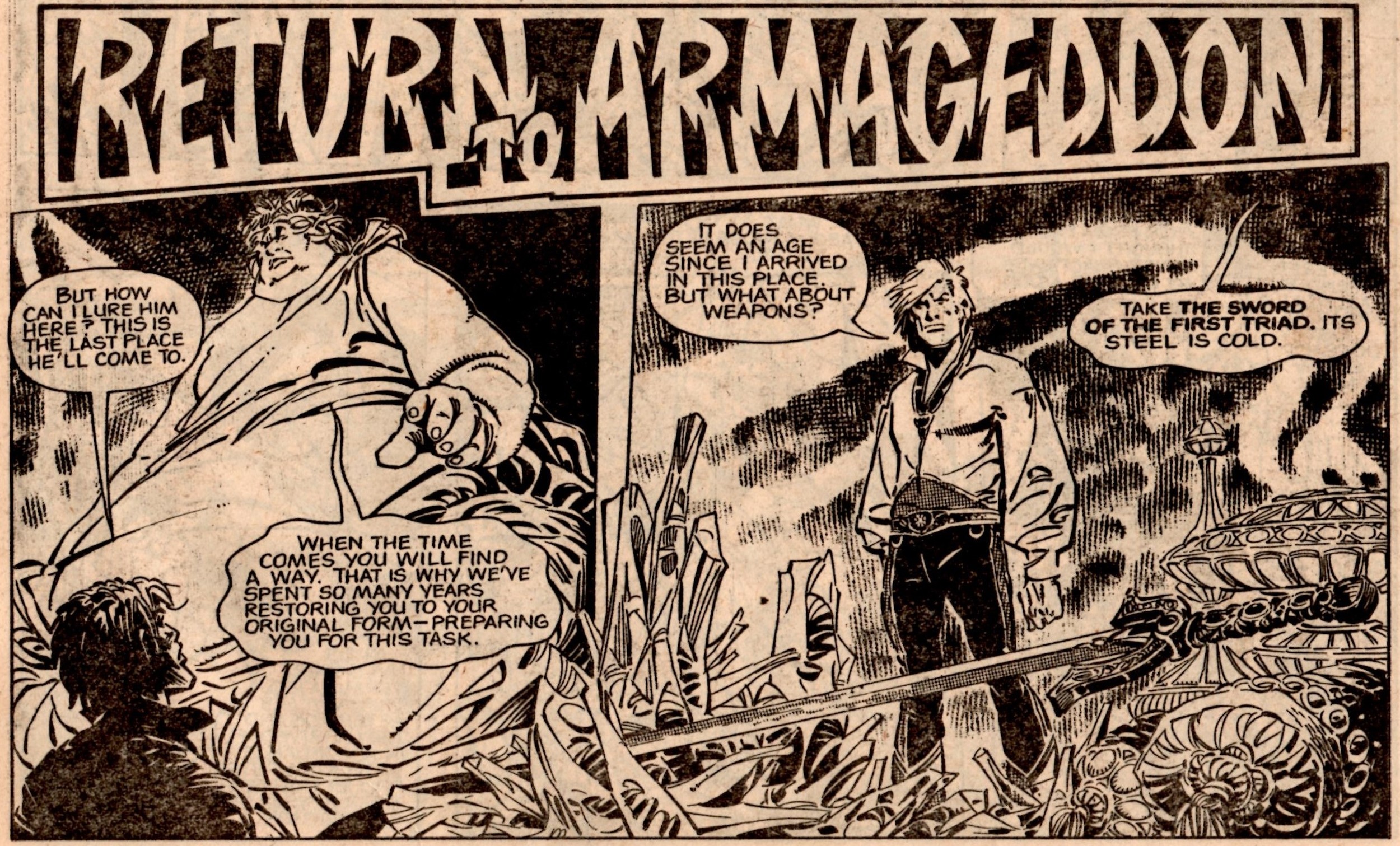 Return to Armageddon: Malcolm Shaw (writer), Jesus Redondo (artist)