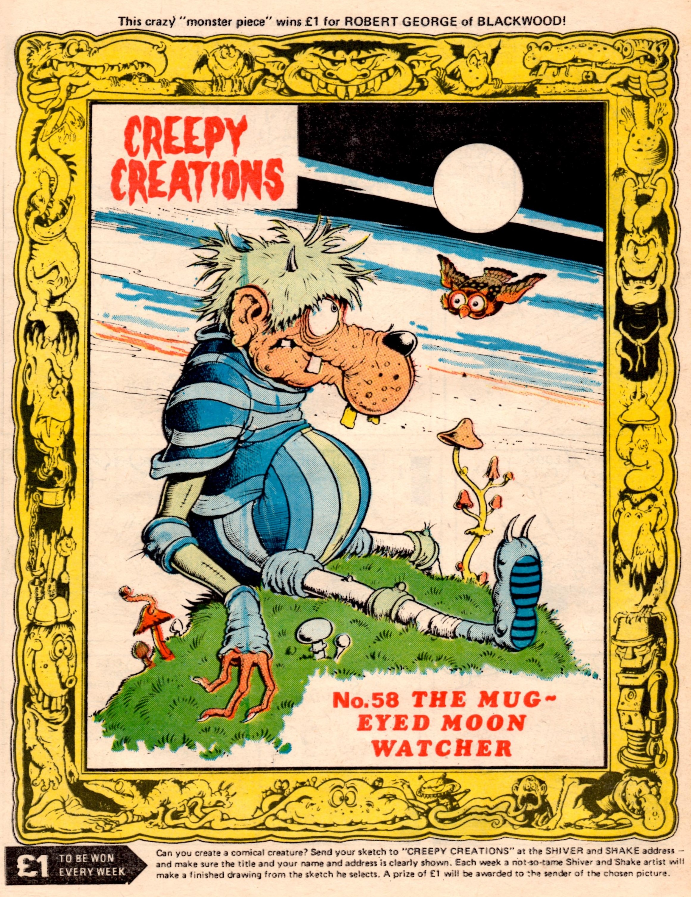 Creepy Creations: Ken Reid (artist)