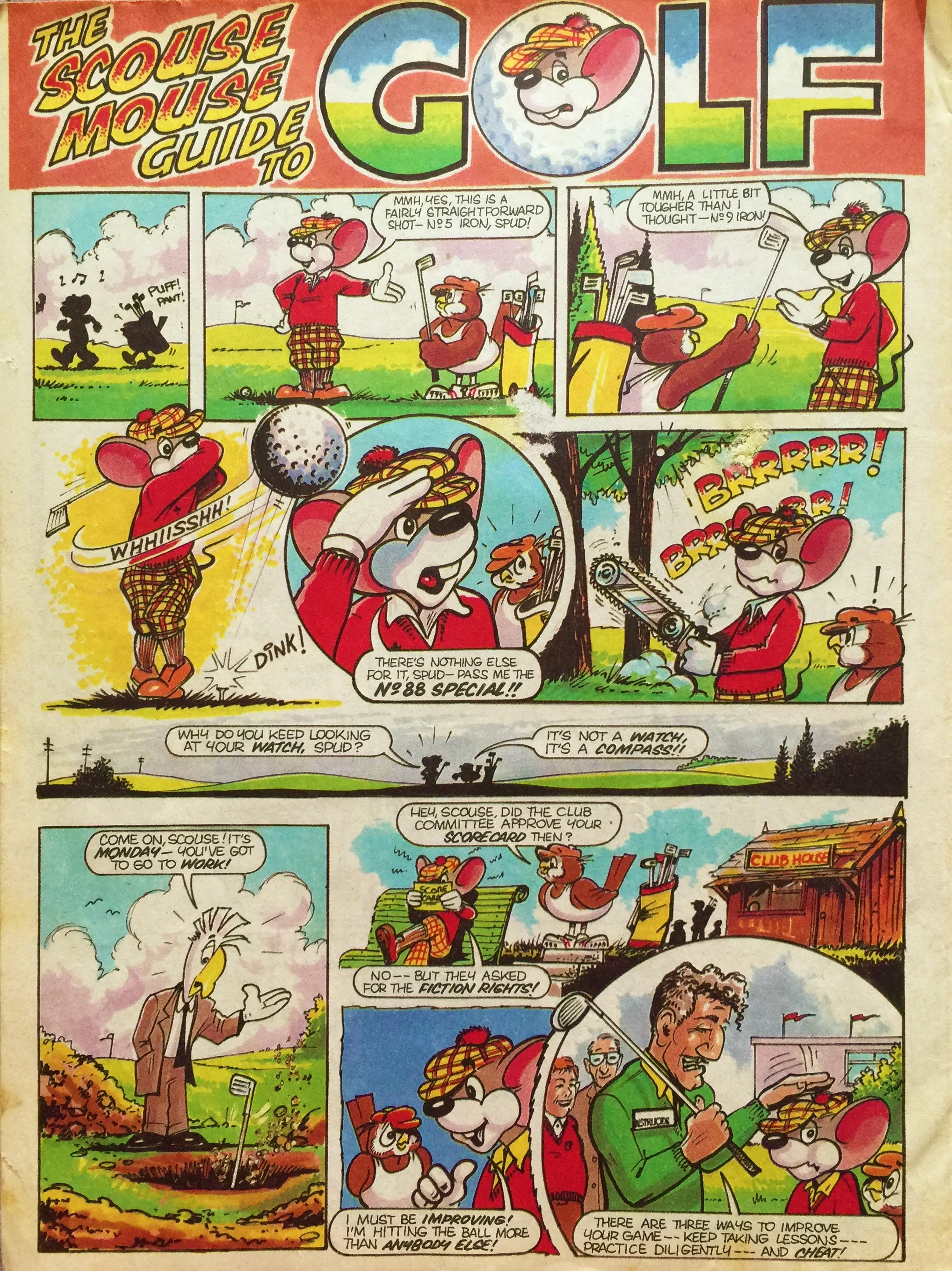 The Scouse Mouse Guide to Golf: George Nicholas, Nigel Parkinson, Julie Evans (artists)