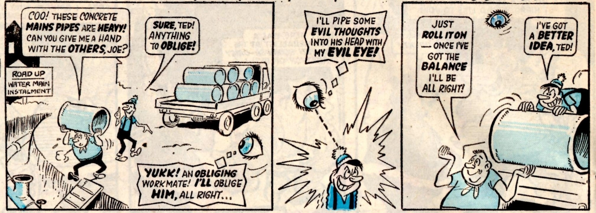 Evil Eye: Reg Parlett (artist)