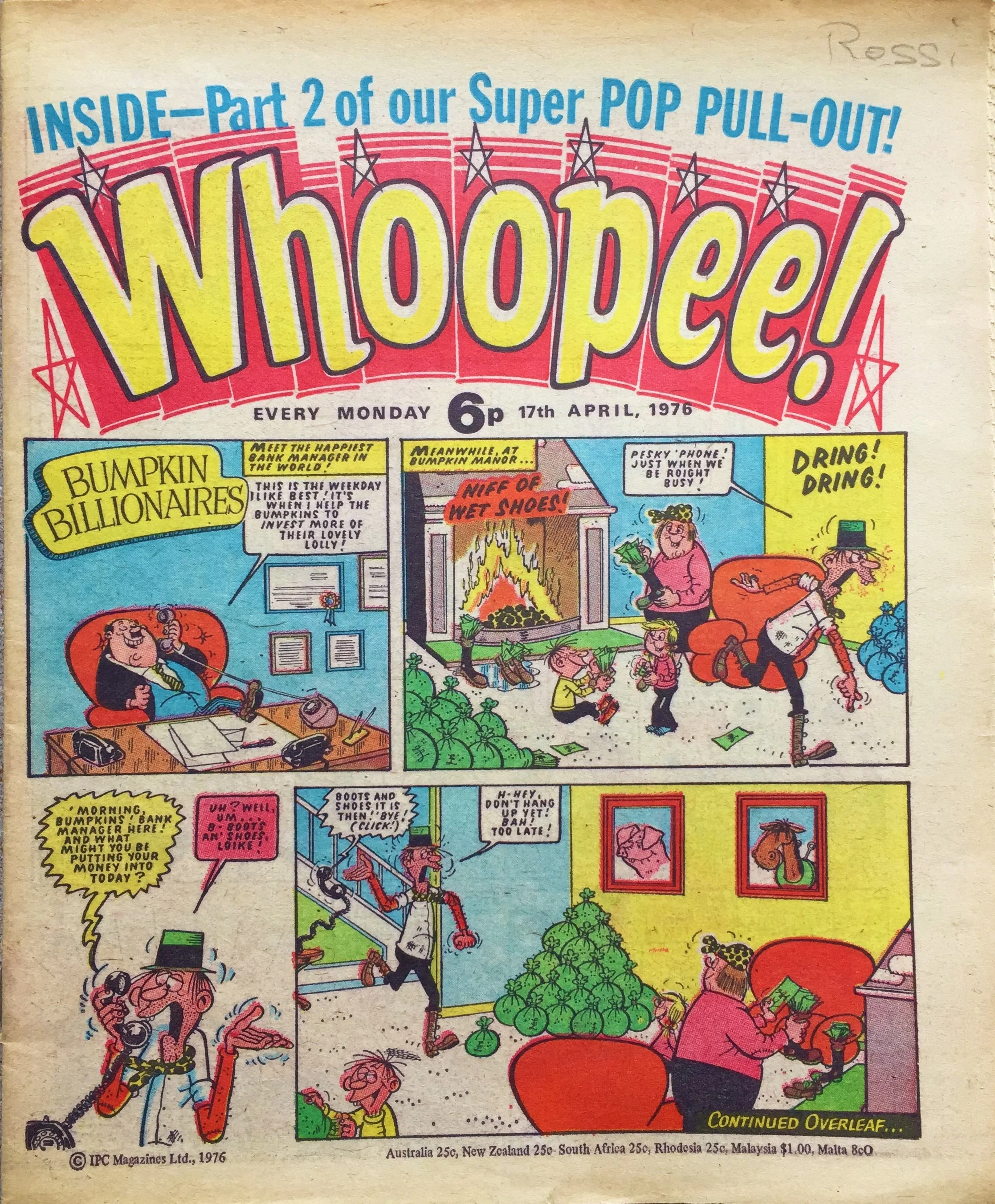 On this day, 17 April 1976: Whoopee!