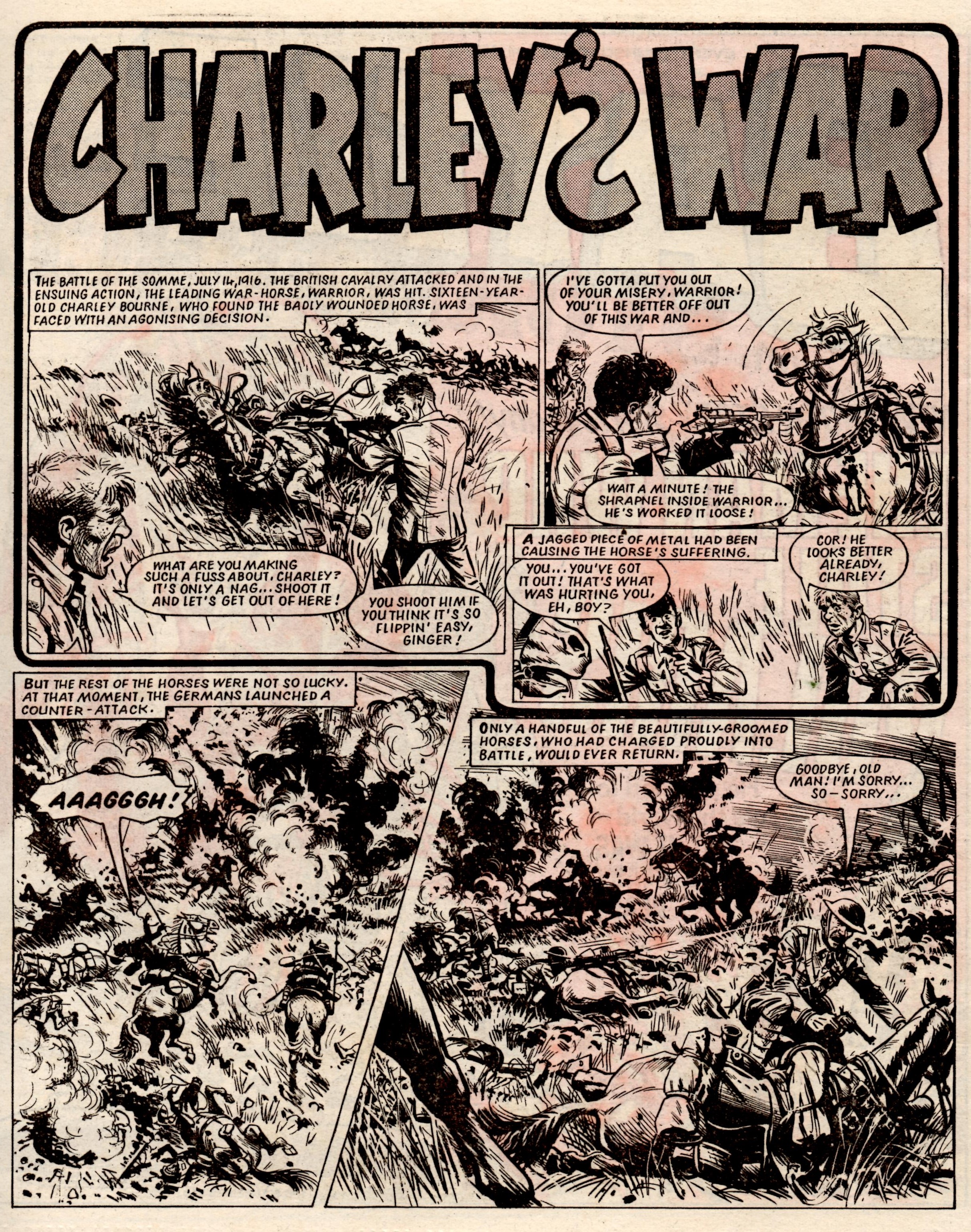 Charley’s War: Pat Mills (writer), Joe Colquhoun (artist)