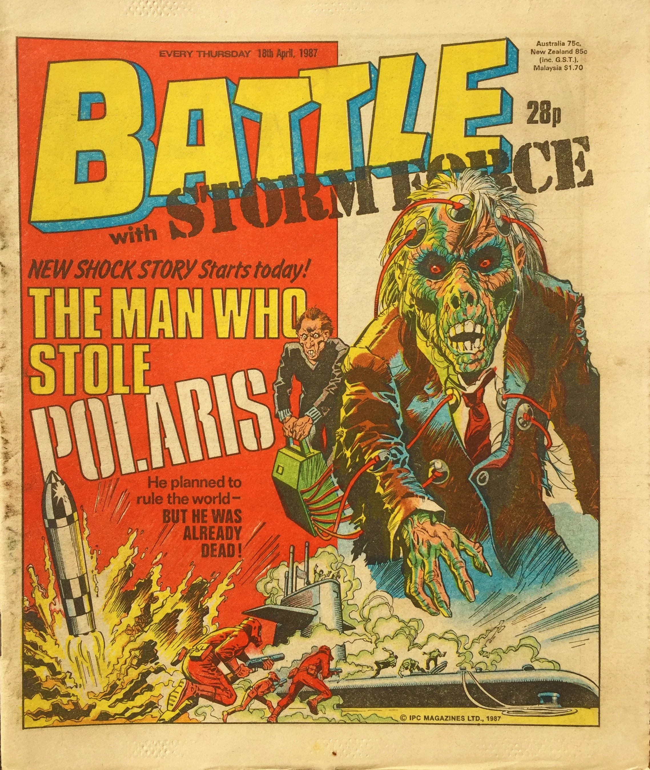 On this day, 18 April 1987: Battle with Storm Force