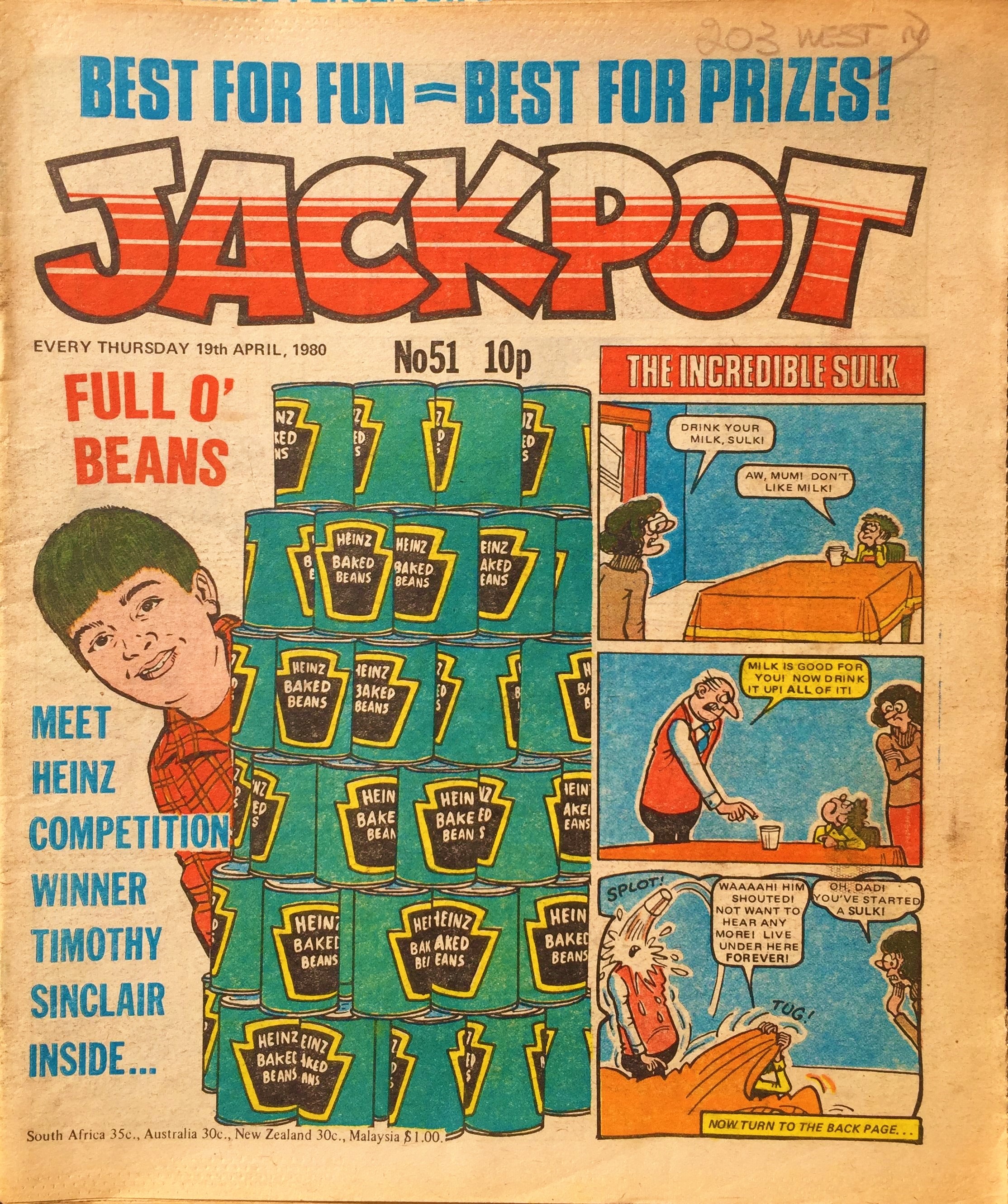 On this day, 19 April 1980: Jackpot