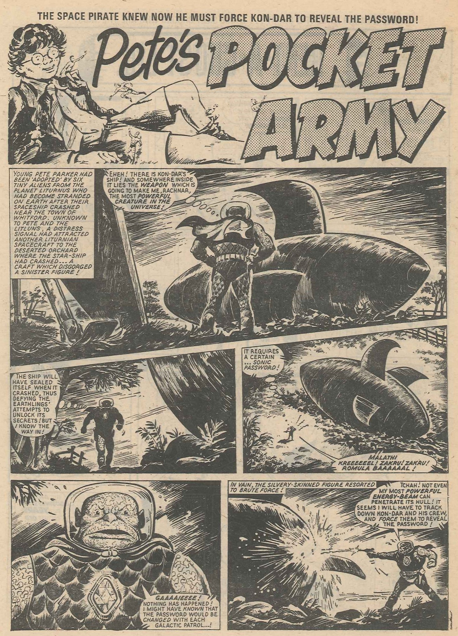 Pete’s Pocket Army: Tom Tully (writer), Solano Lopez (artist)