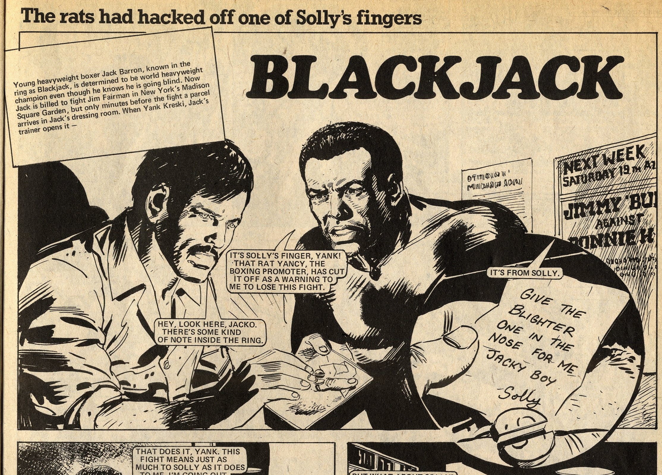Blackjack: John Wagner (writer), Trigo (artist)