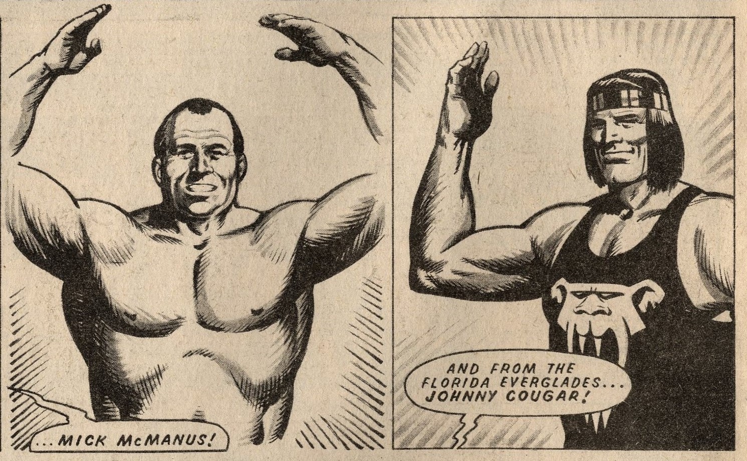 Johnny Cougar: Barrie Tomlinson (writer), Sandy James (artist)