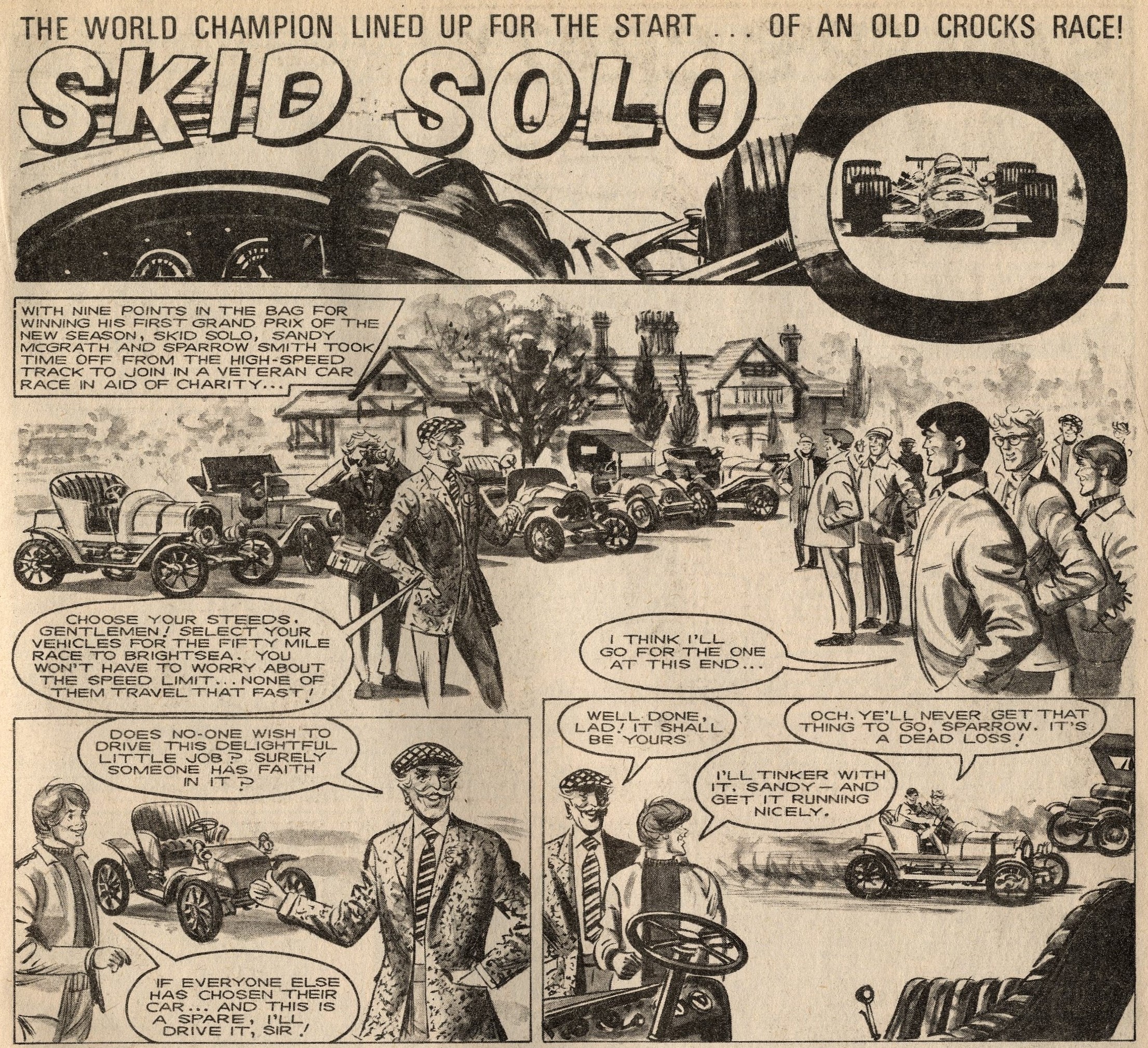 Skid Solo: Fred Baker (writer), John Vernon (artist)