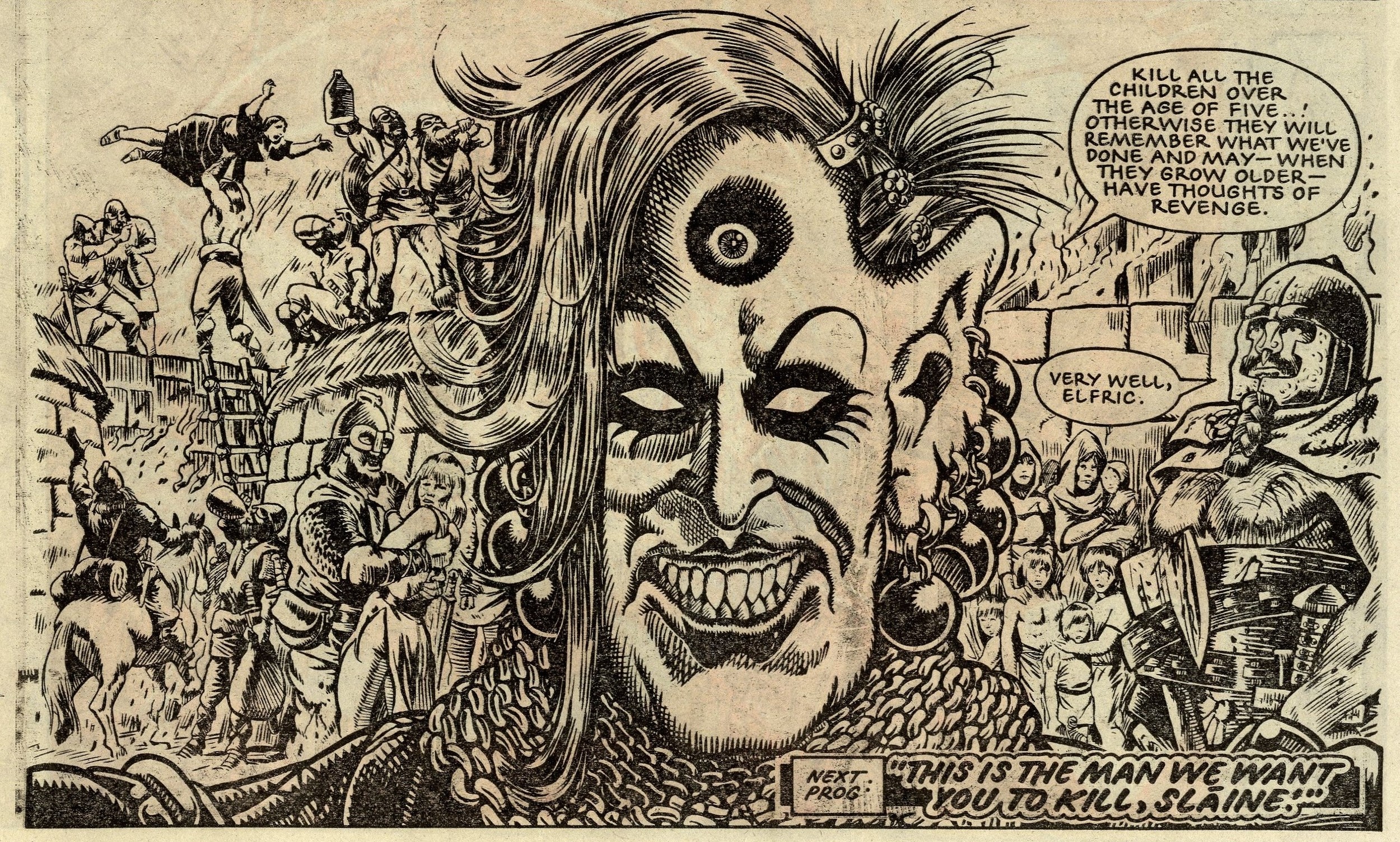 Sláine: Pat Mills (writer), David Pugh (artist)