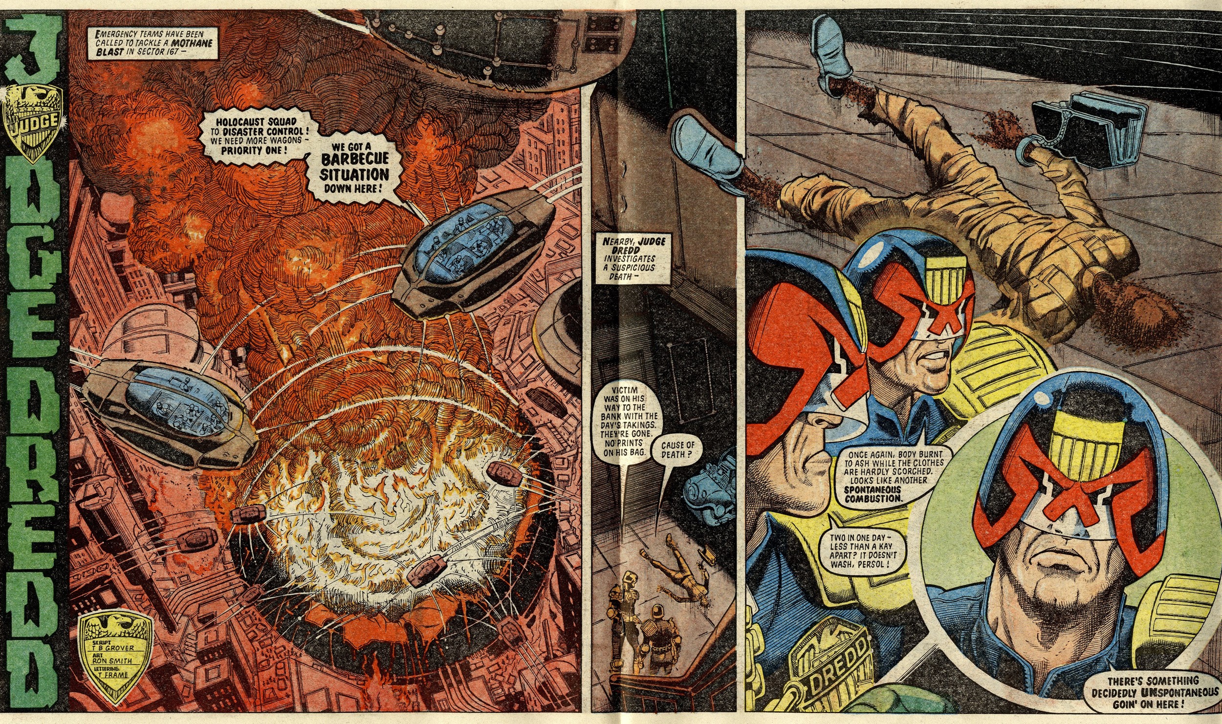 Judge Dredd: John Wagner (writer), Ron Smith (artist)