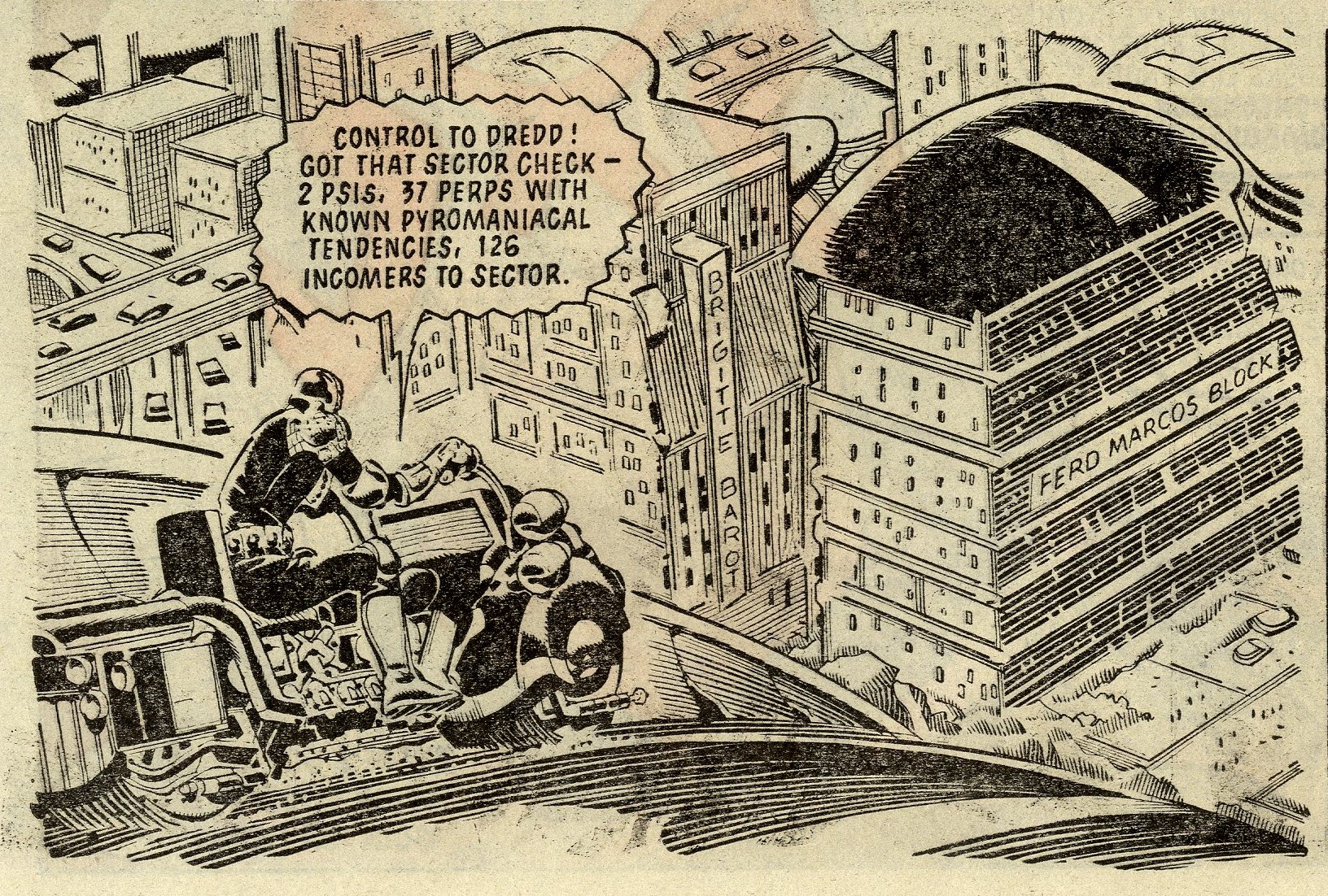 Judge Dredd: John Wagner (writer), Ron Smith (artist)