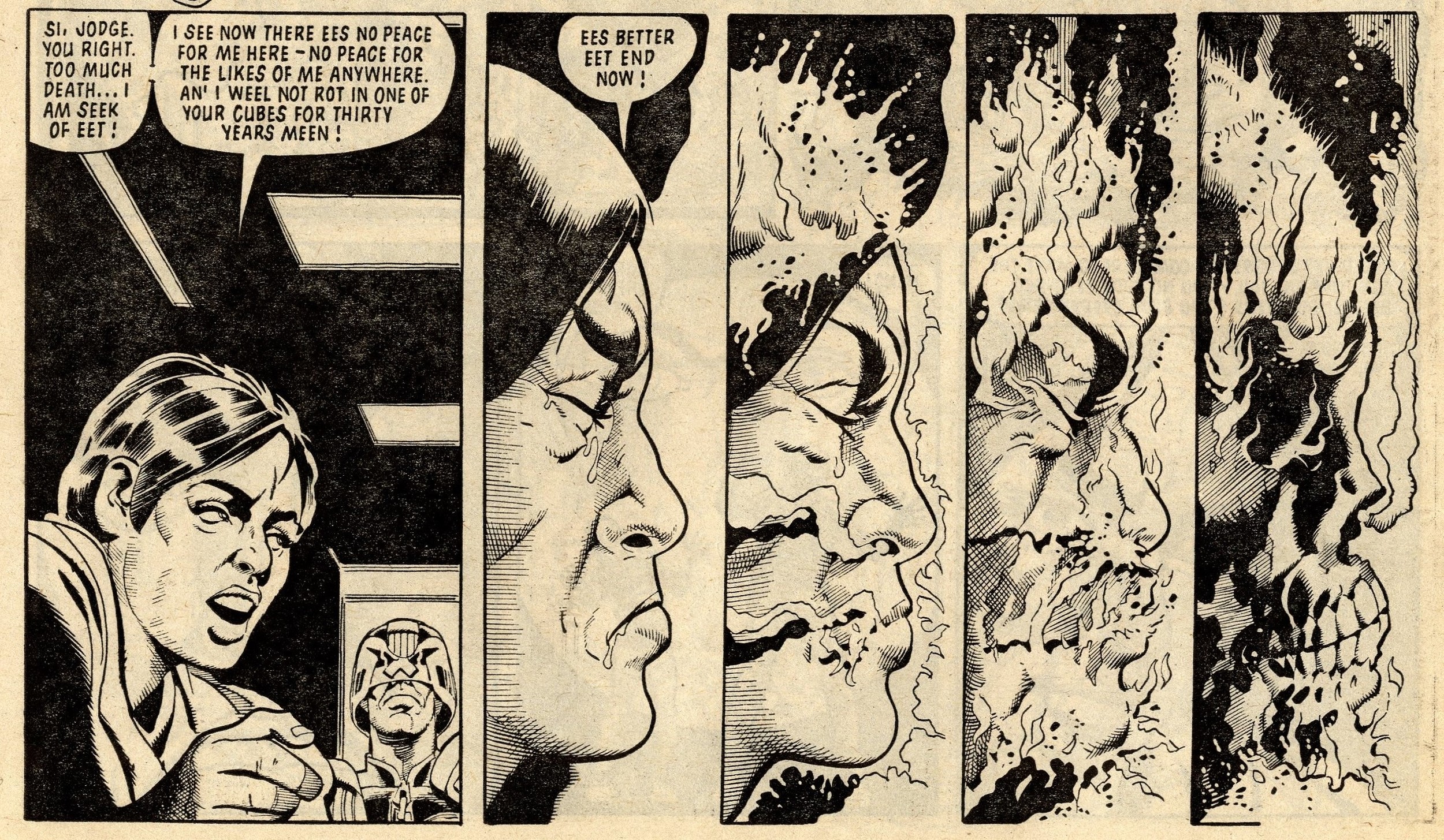 Judge Dredd: John Wagner (writer), Ron Smith (artist)