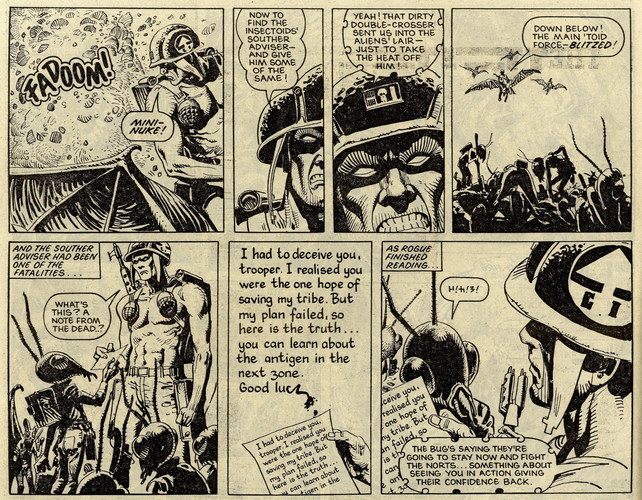 Rogue Trooper: Gerry Finley-Day (writer), Jose Ortiz (artist)