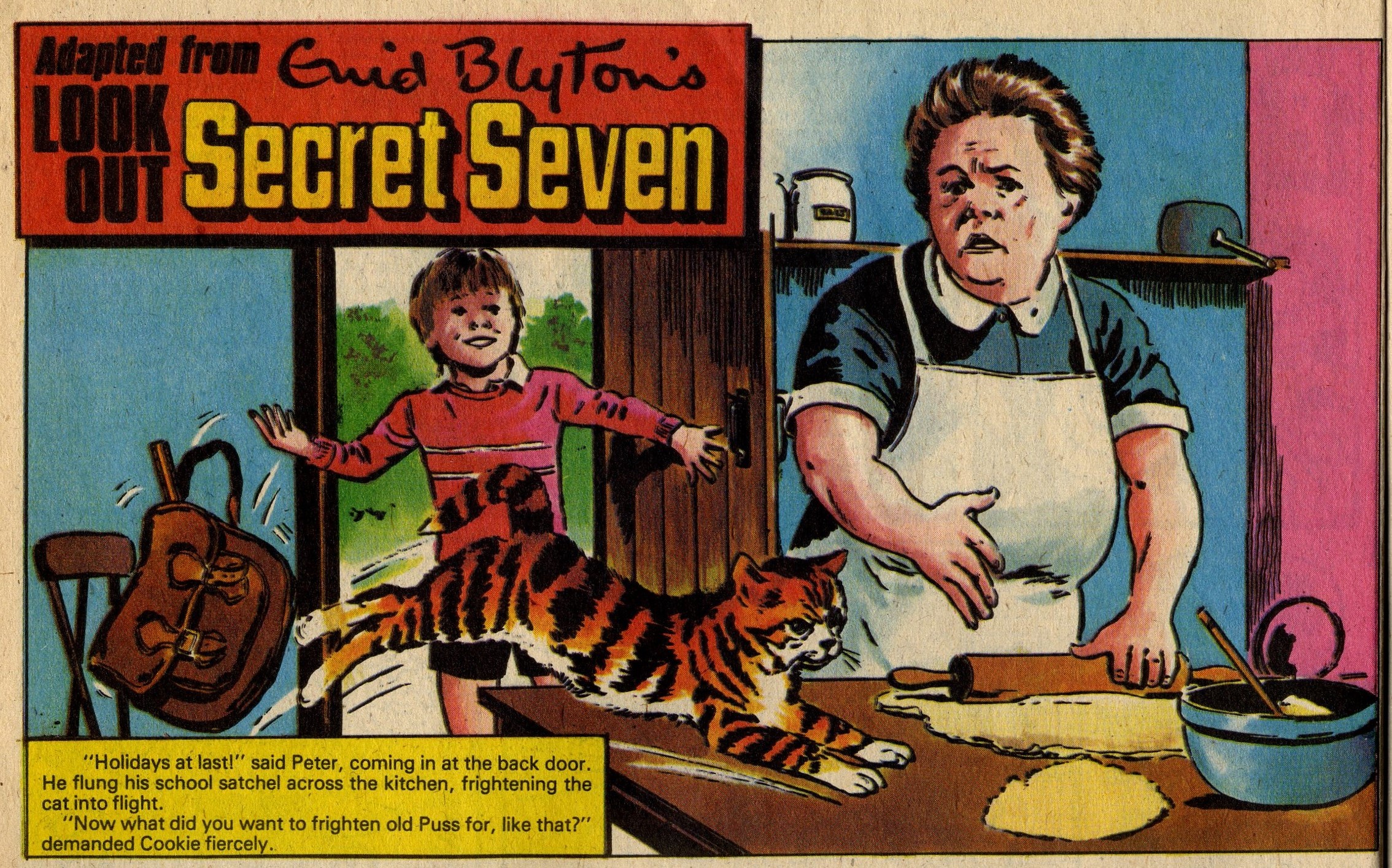 Look Out Secret Seven: John Armstrong (artist), adapted from Enid Blyton