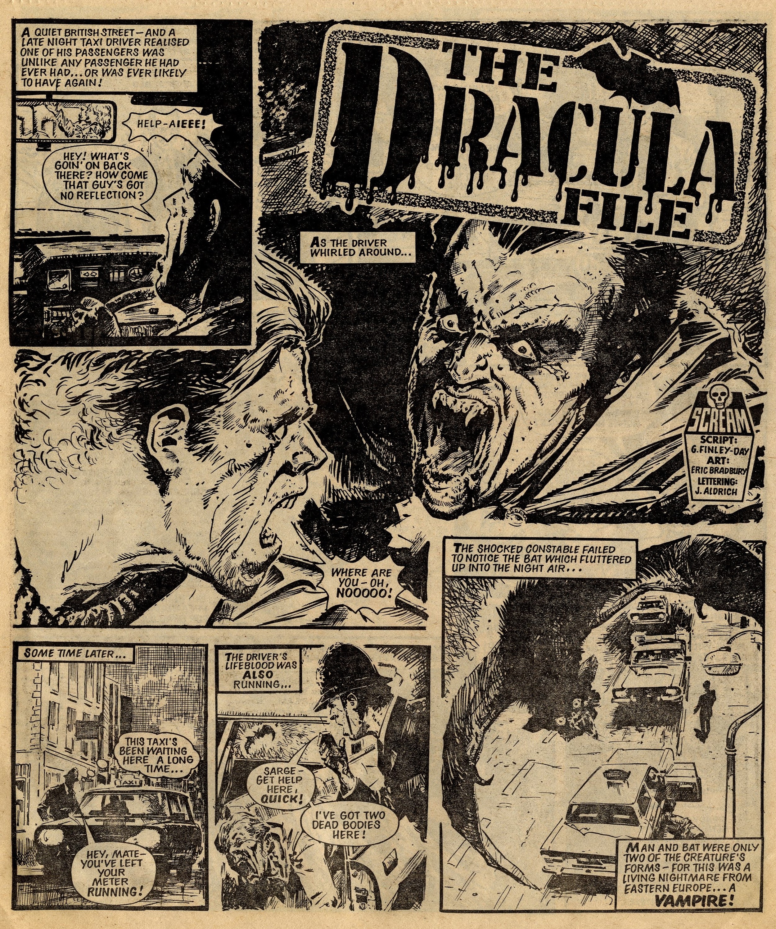 The Dracula File: Gerry Finley-Day (writer), Eric Bradbury (artist)