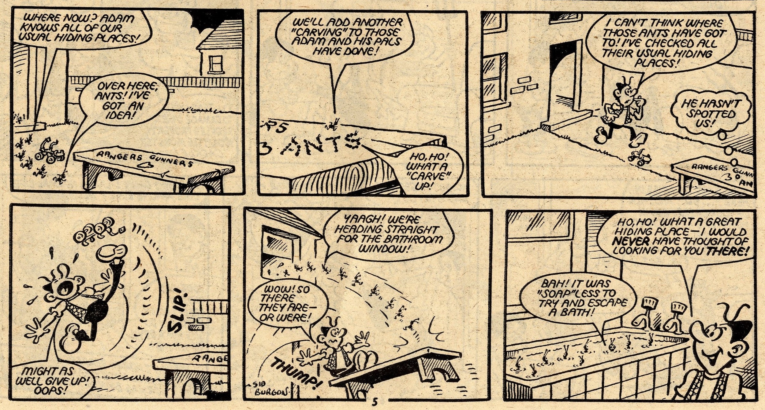 Adam and his Ants: Sid Burgon (artist)