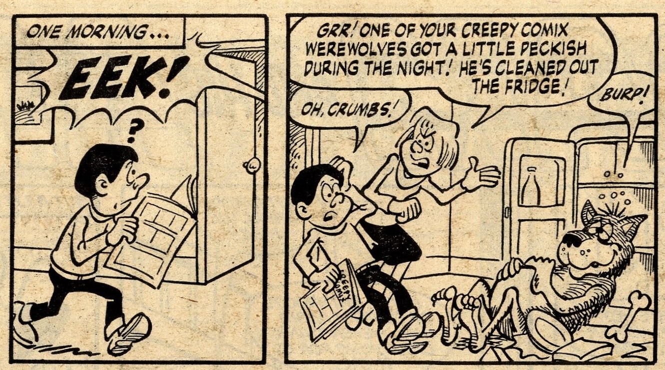 Creepy Comix: Dick Millington (artist)