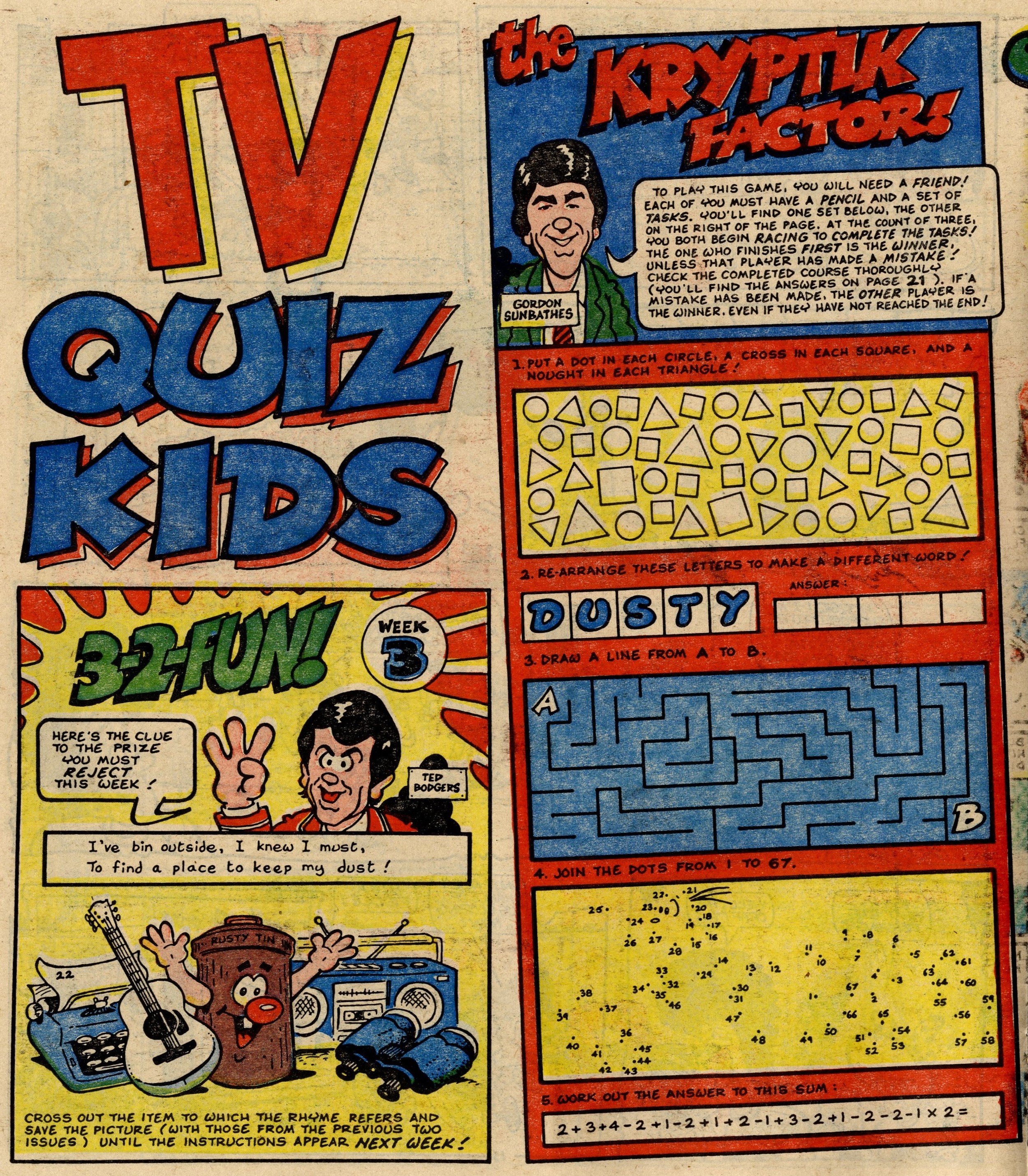 TV Quiz Kids: Jack Edward Oliver (artist)