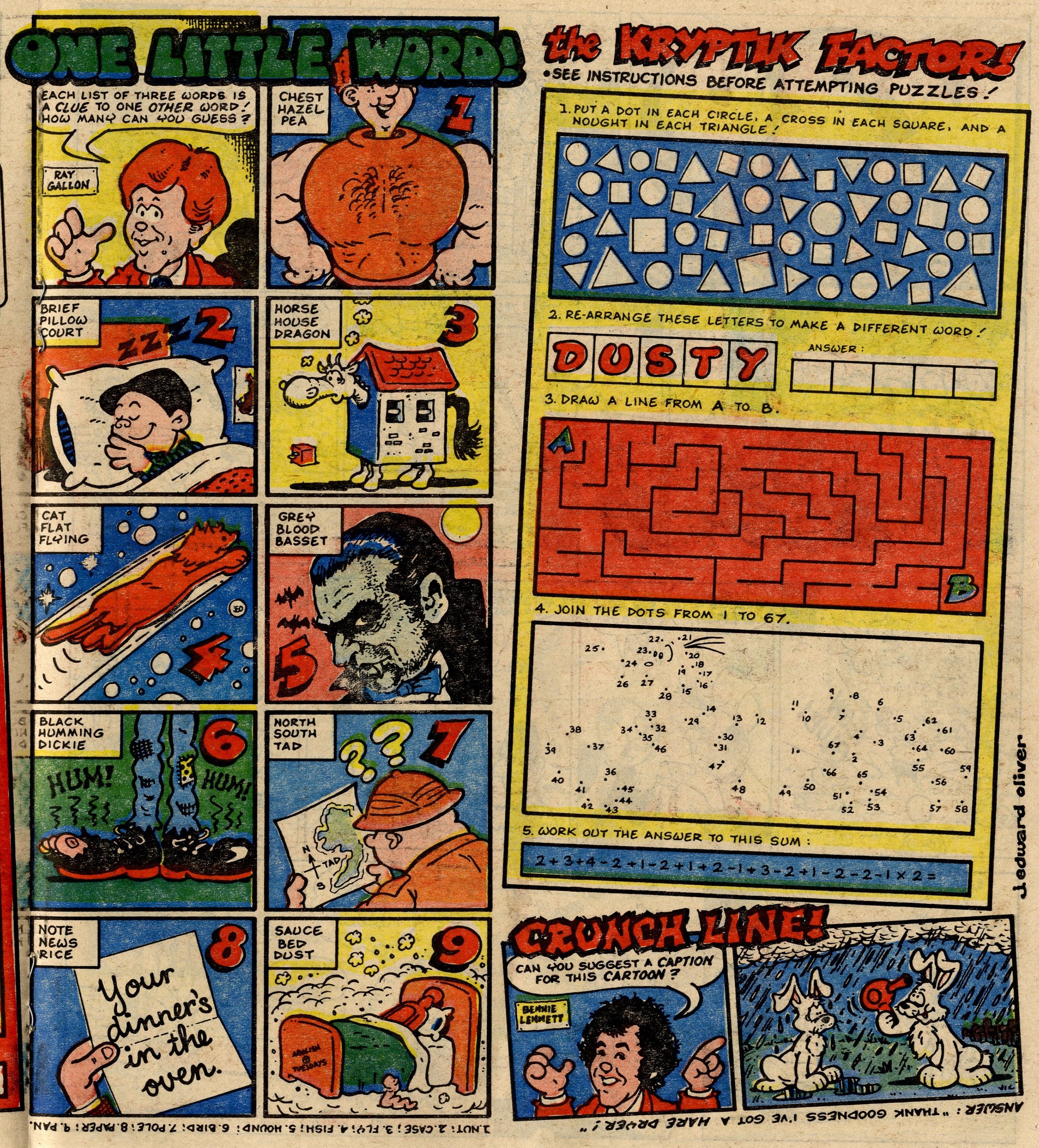 TV Quiz Kids: Jack Edward Oliver (artist)