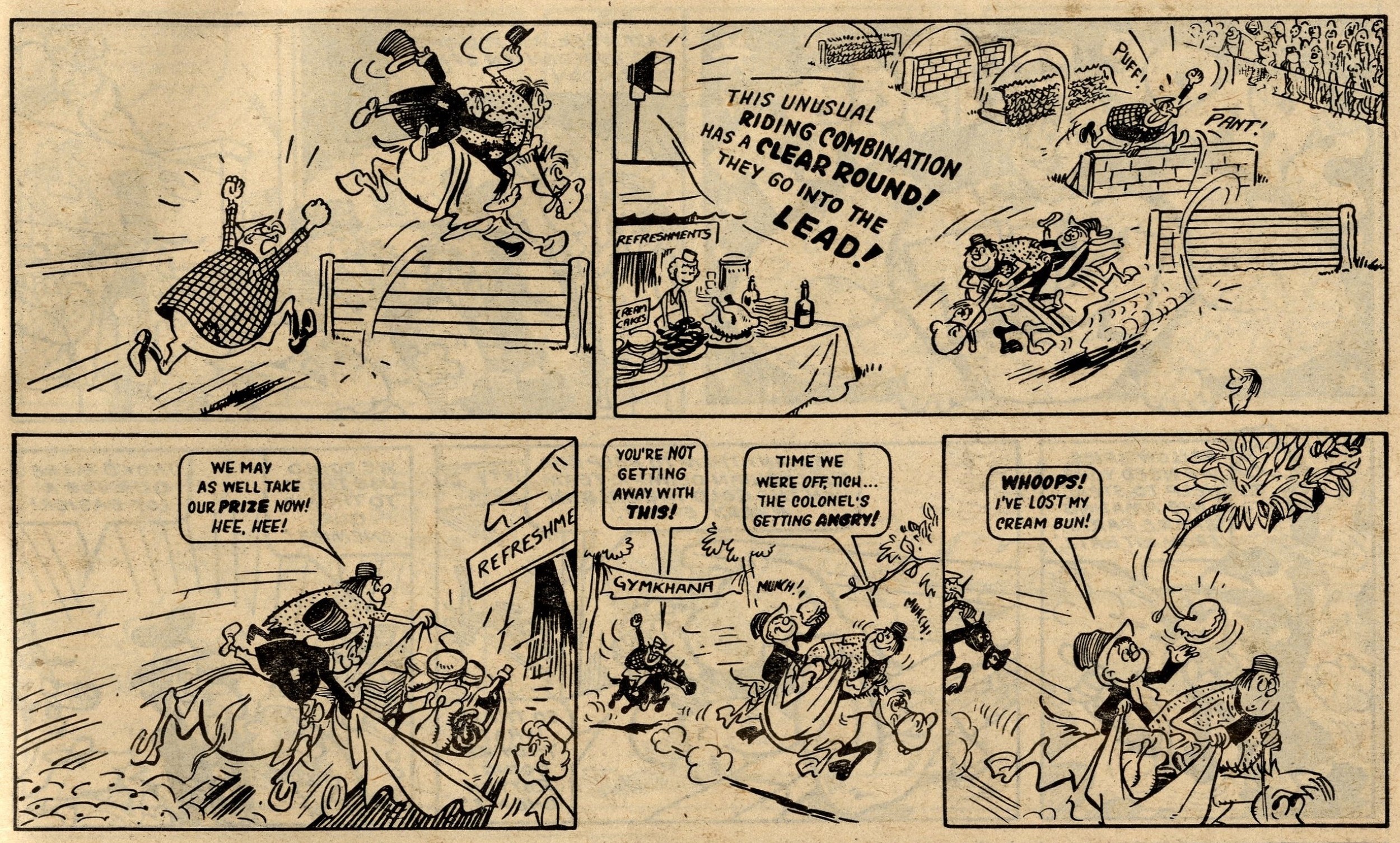 The Upper Crusts and the Lazy Loafers: Reg Parlett (artist)