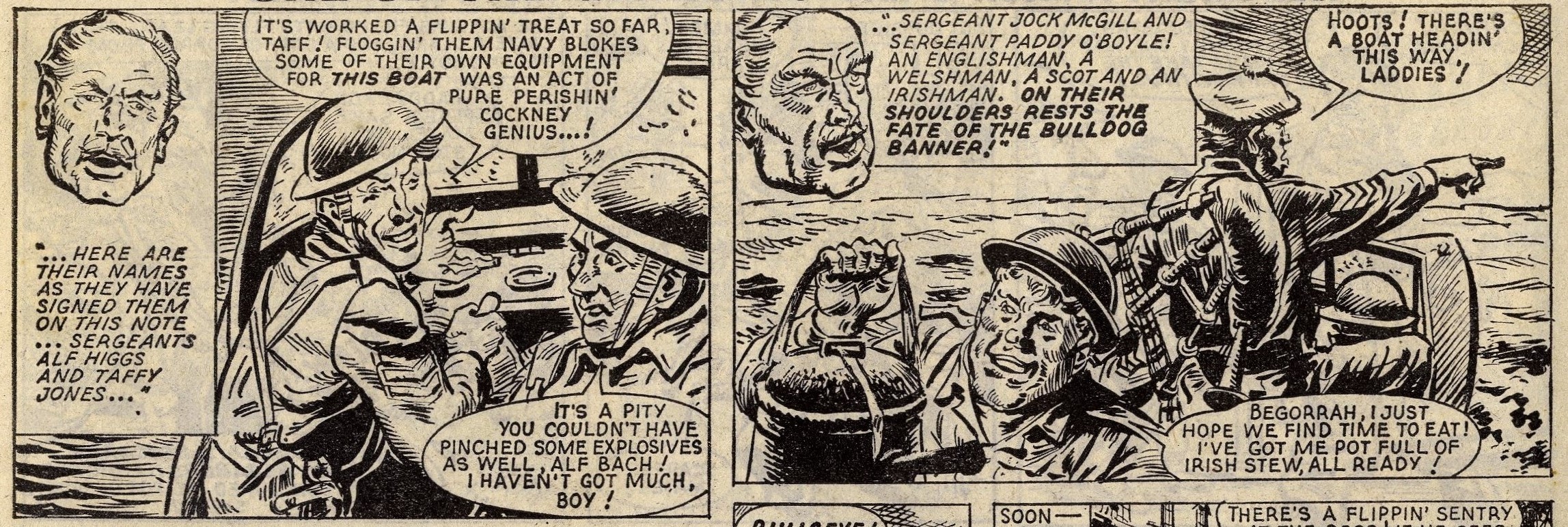 Sergeants Four: Fed Holmes (artist)