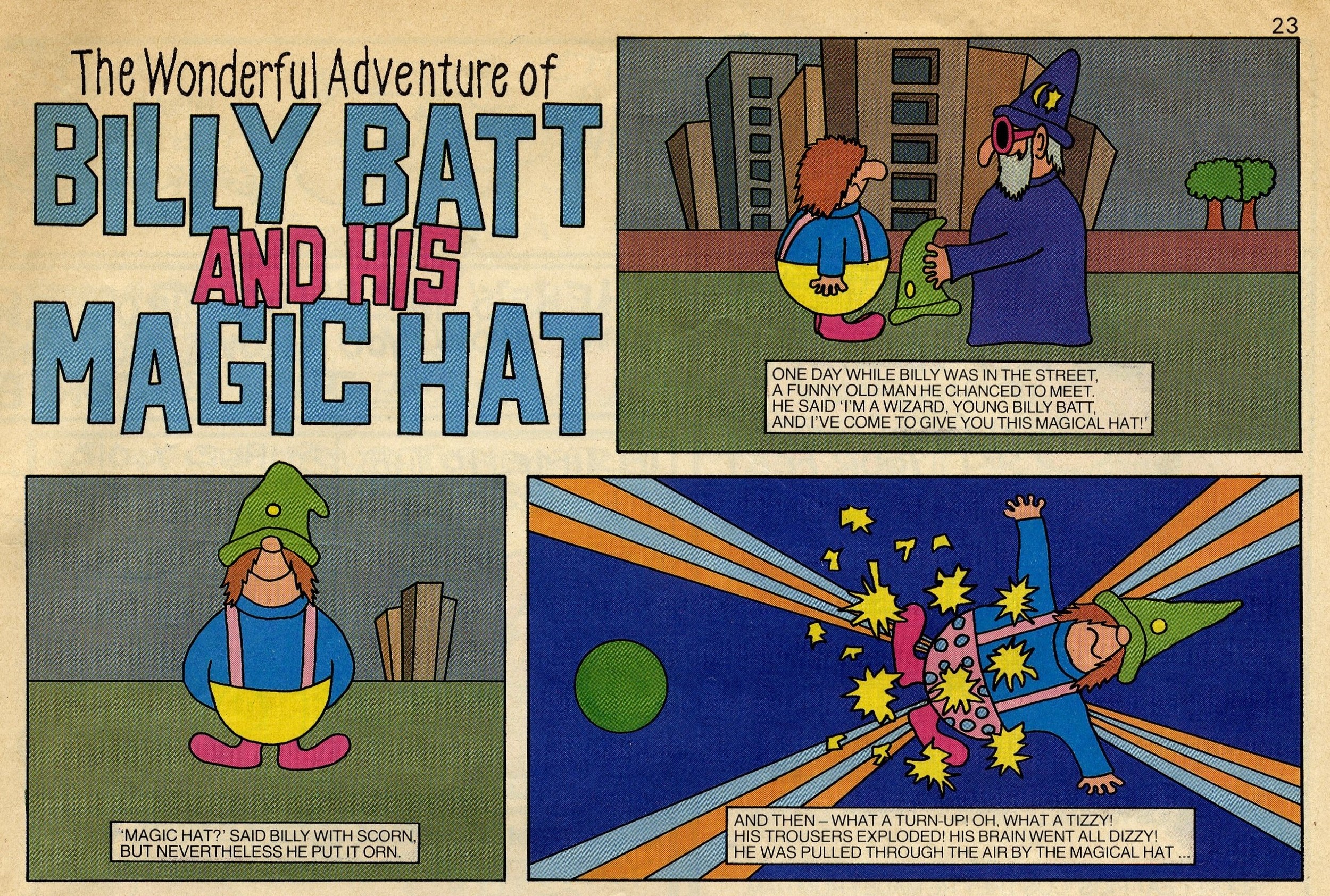 Billy Batt and his Magic Hat: Daz?? (artist)