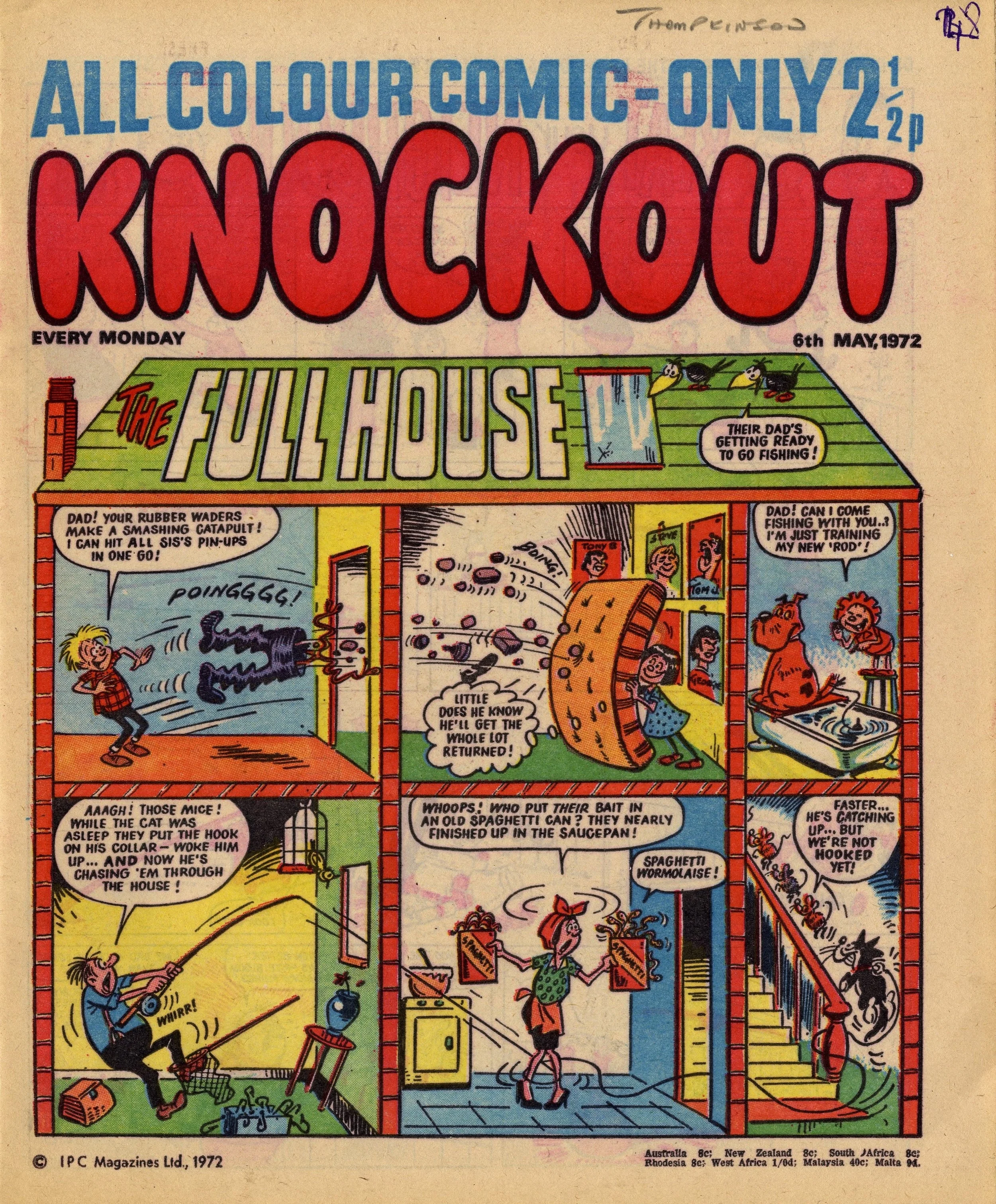 The Full House: Reg Parlett (artist)