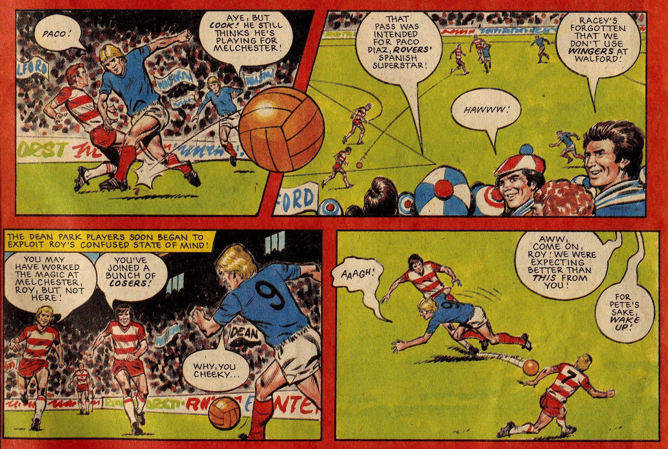 Roy of the Rovers: Tom Tully (writer), David Sque (artist)