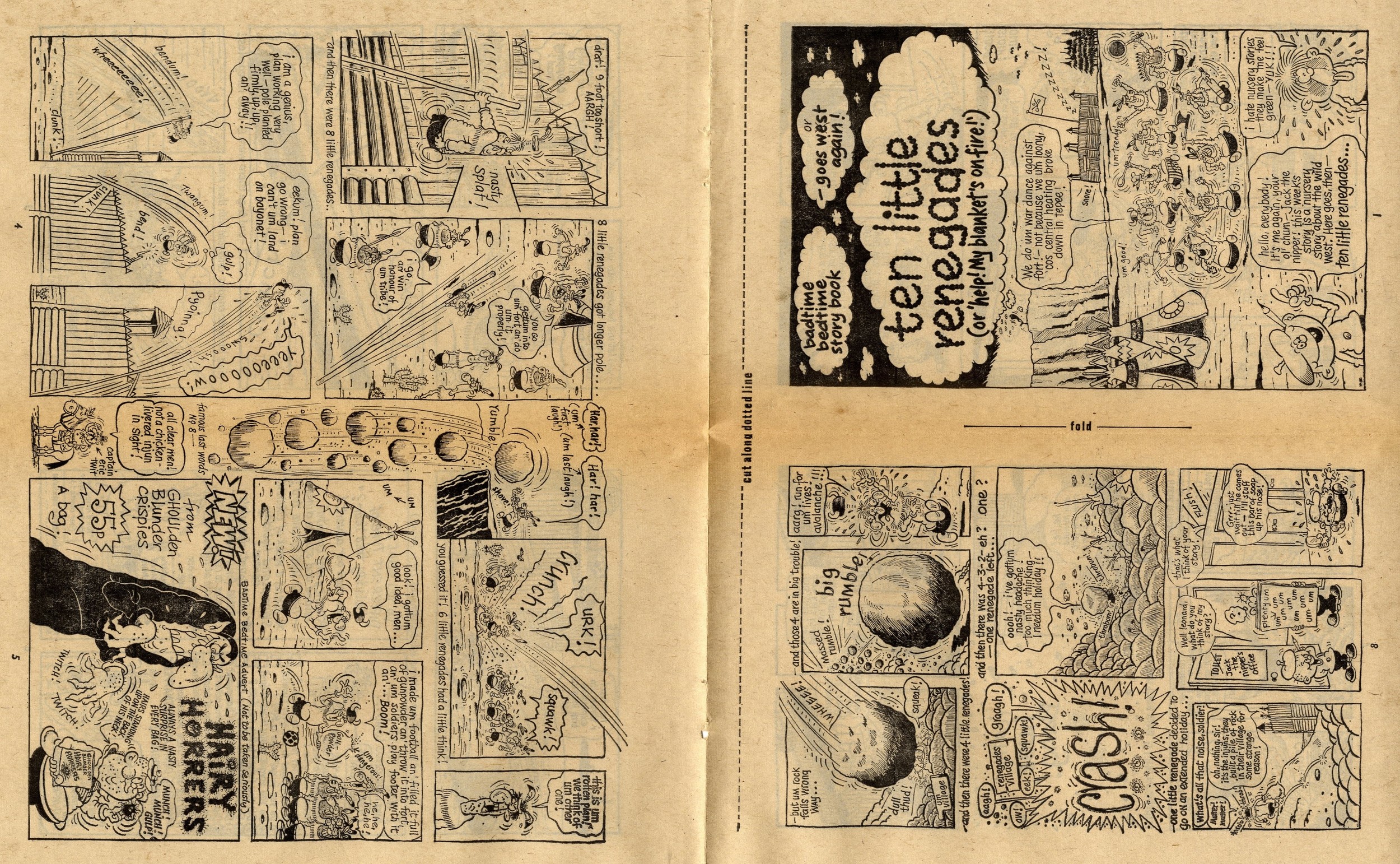 Badtime Bedtime Storybook: Ten Little Renegades: Mike Brown (artist)
