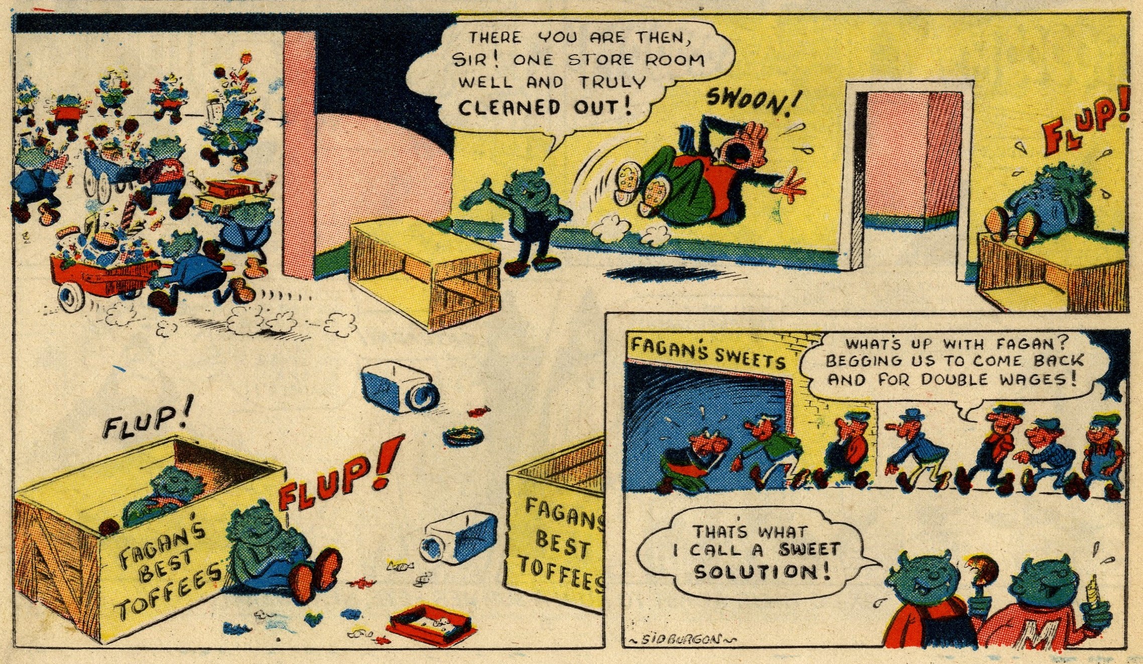 The Little Monsters: Sid Burgon (artist)