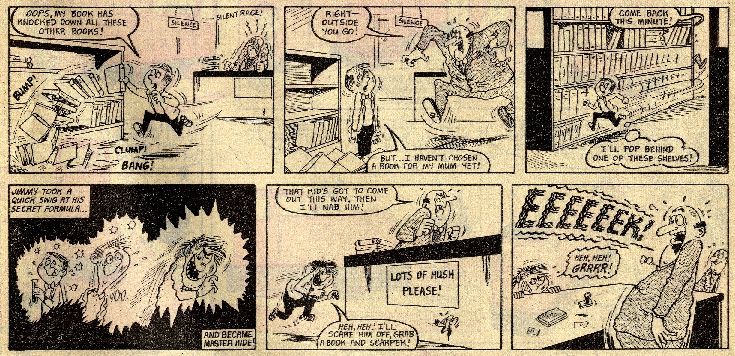 Jimmy Jeckle and Master Hide: Terry Bave (artist)