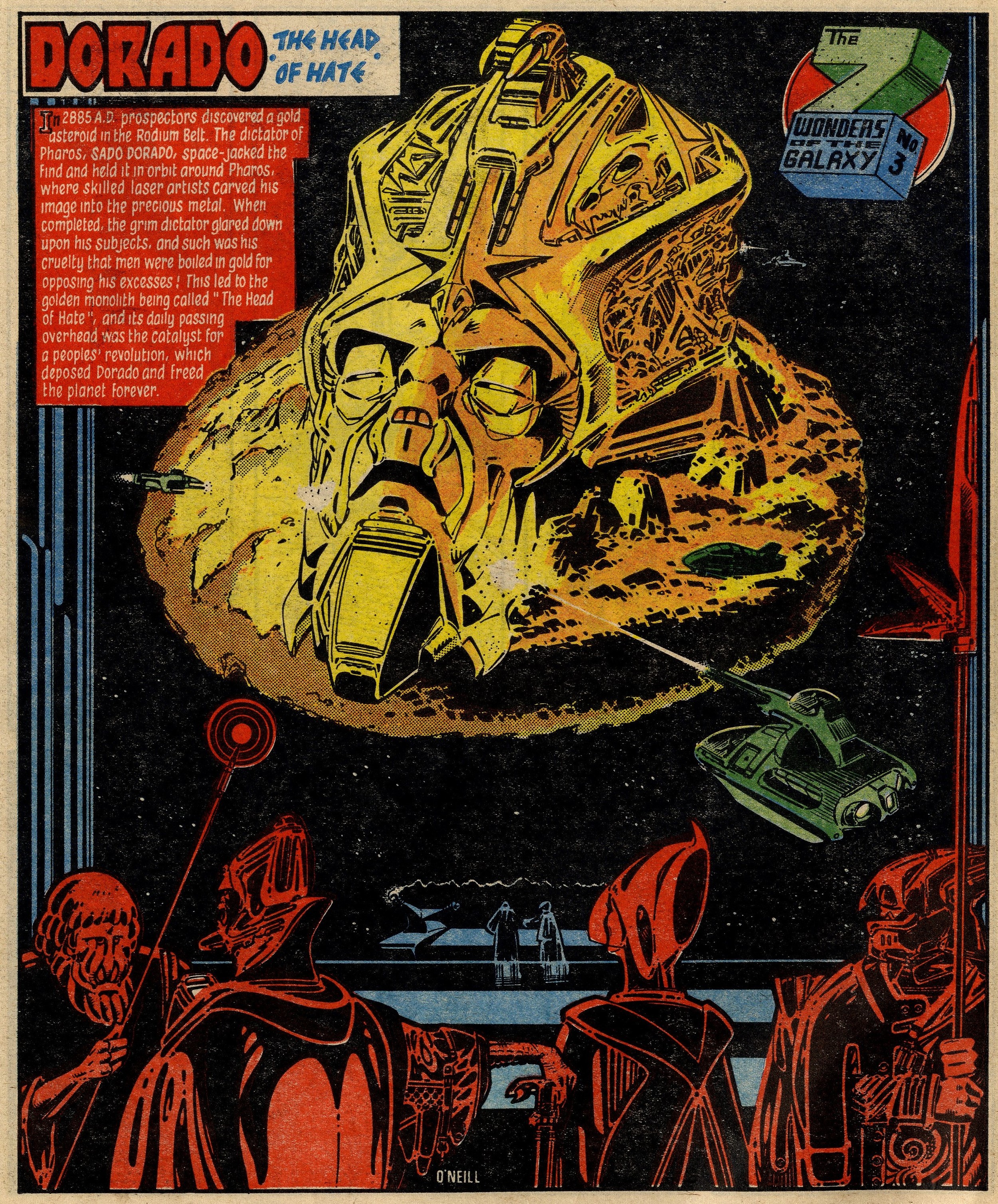 The 7 Wonders of the Galaxy: Kevin O'Neill (artist)